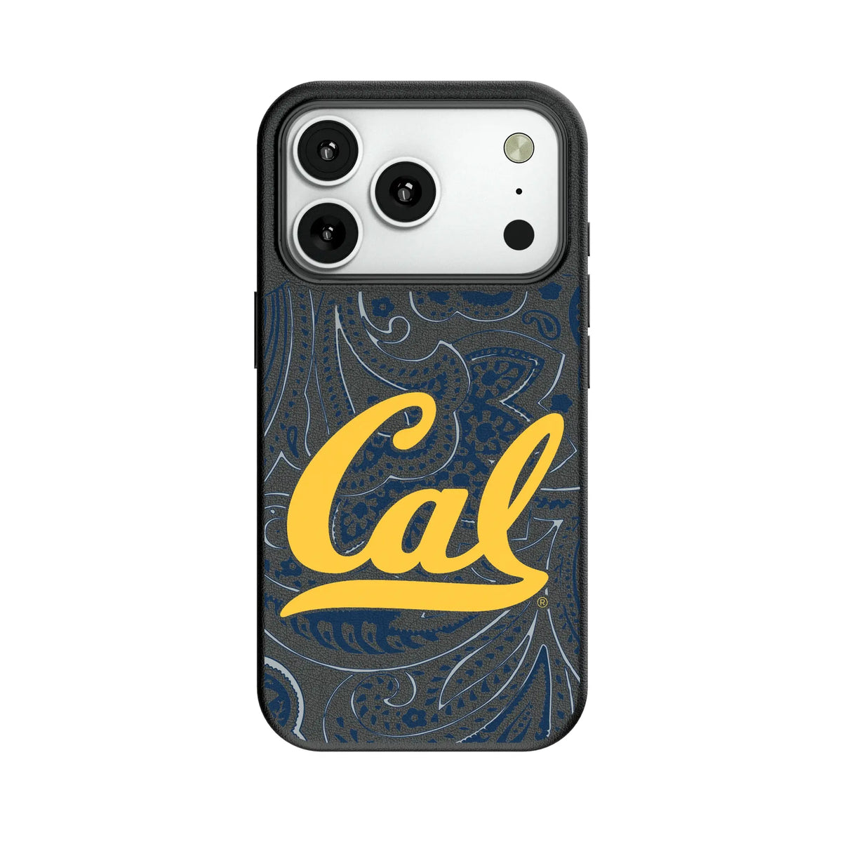 University of California Berkeley Golden Bears Paisley MagSafe Compatible Phone Case for Apple iPhone