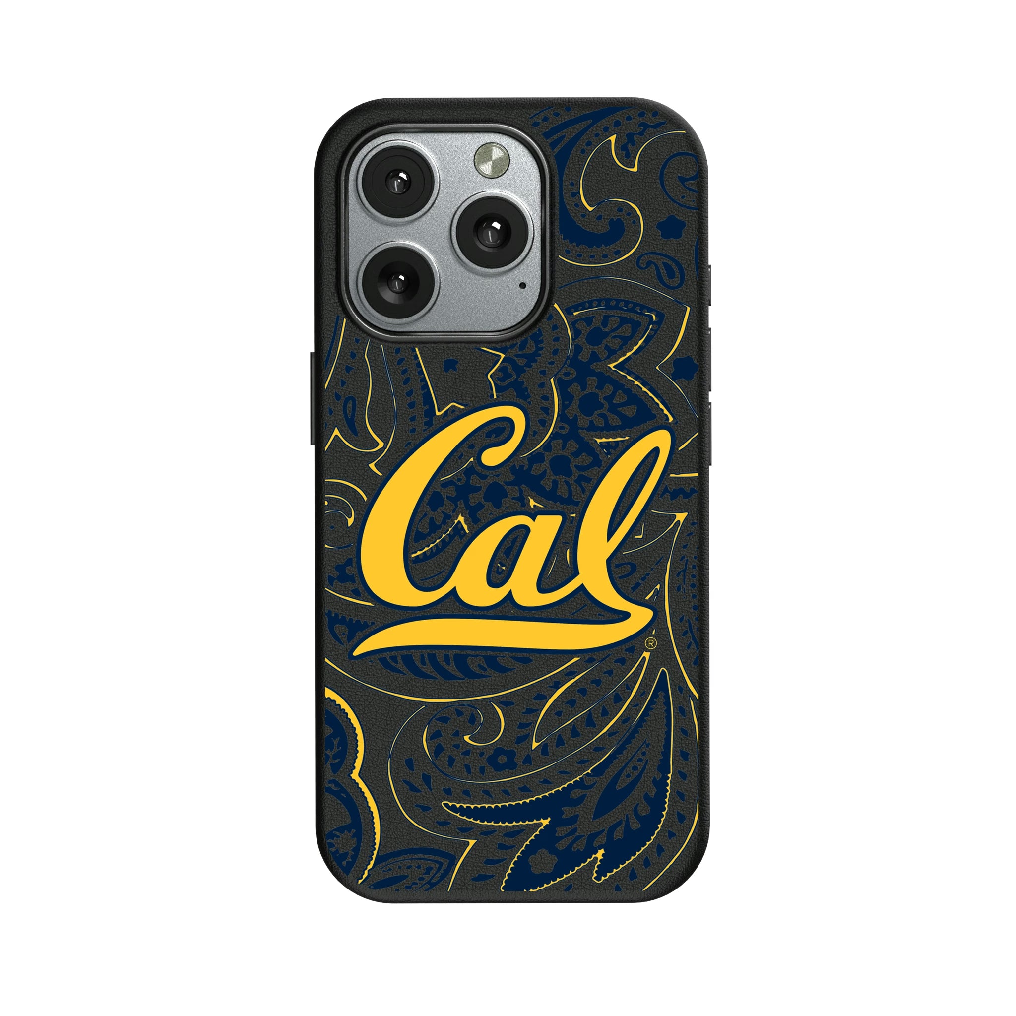 University of California Berkeley Golden Bears Paisley iPhone MagSafe Compatible Phone Case for Apple iPhone