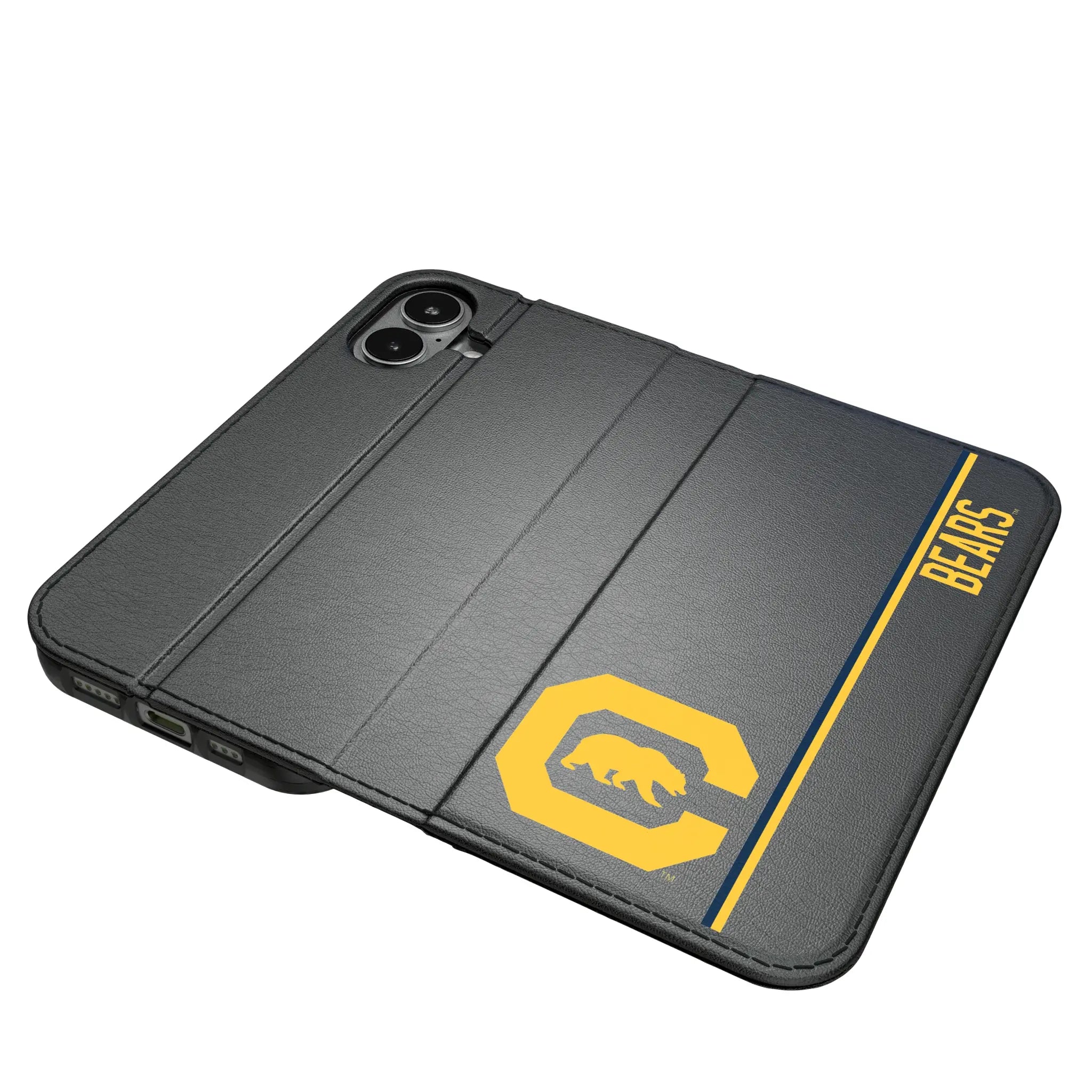 University of California Berkeley Golden Bears Sidebar iPhone Folio Phone Case for Apple iPhone#Device_iPhone 17