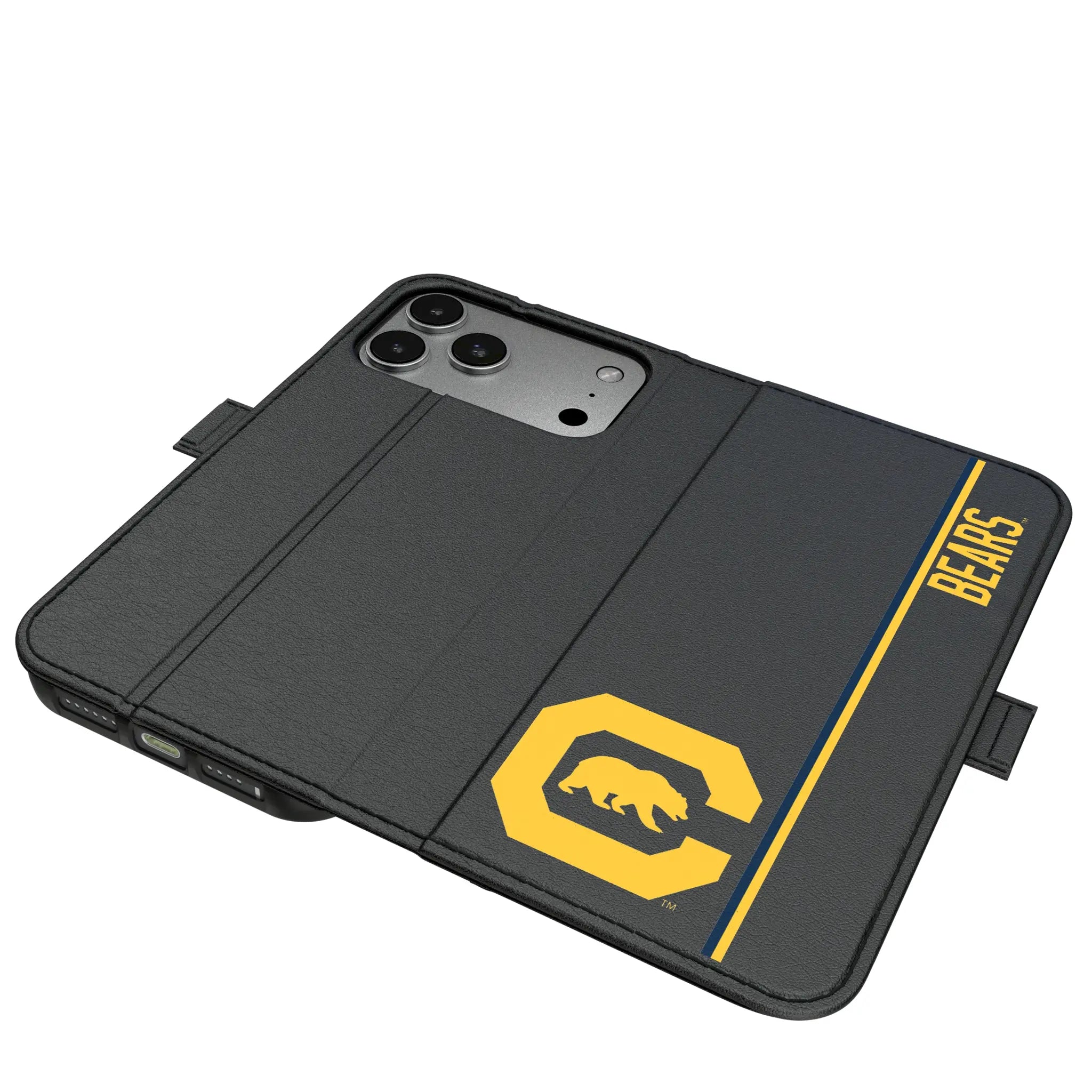 University of California Berkeley Golden Bears Sidebar iPhone Folio Phone Case for Apple iPhone#Device_iPhone 17 Pro Max