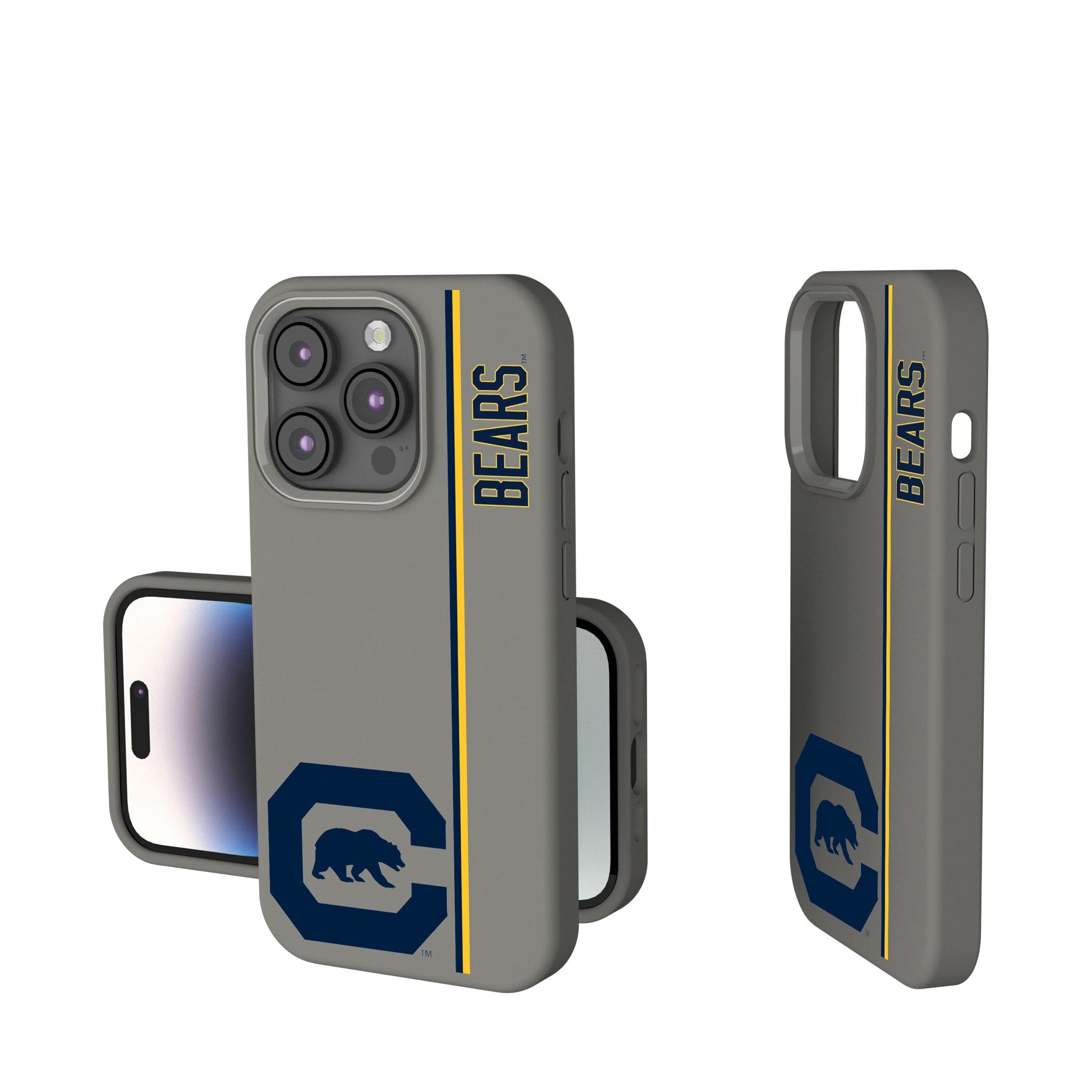 University of California Berkeley Golden Bears Sidebar iPhone Soft Touch Phone Case for Apple iPhone