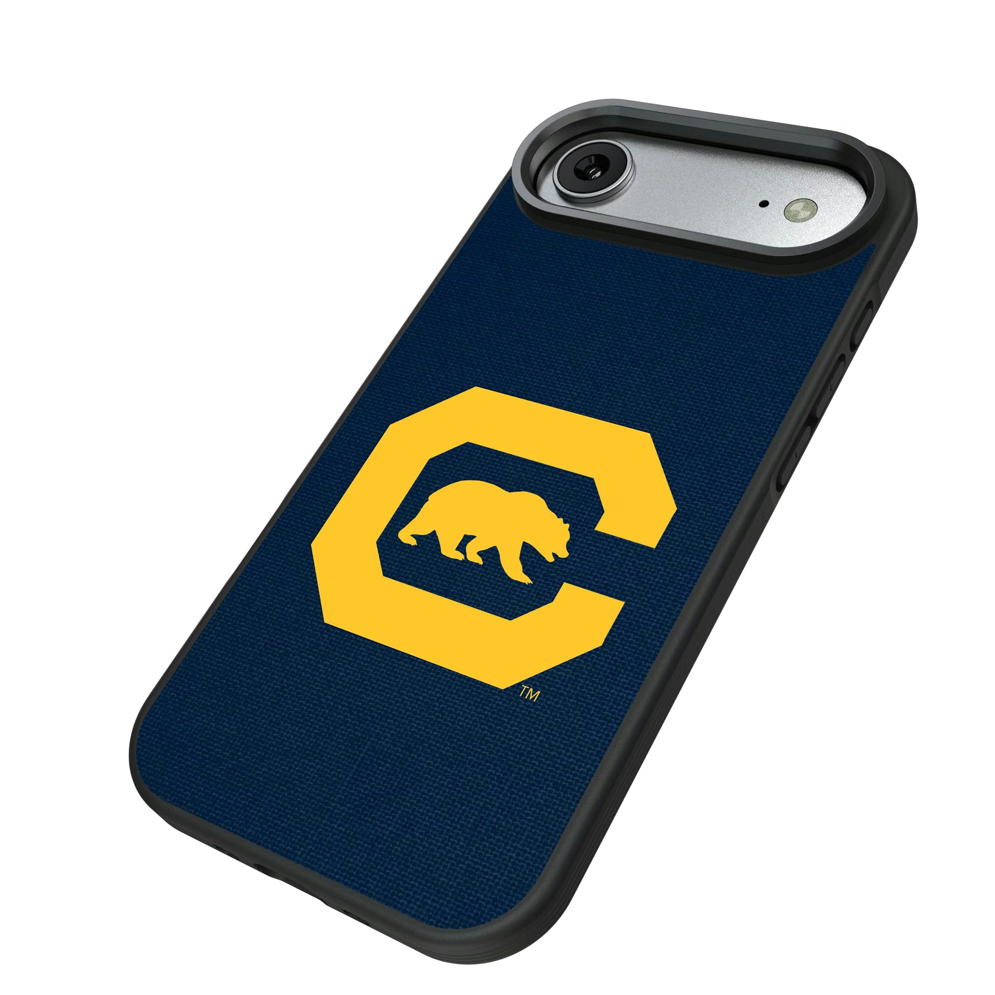 University of California Berkeley Golden Bears Solid iPhone Bump Phone Case for Apple iPhone - Isometric View#Device_iPhone Air