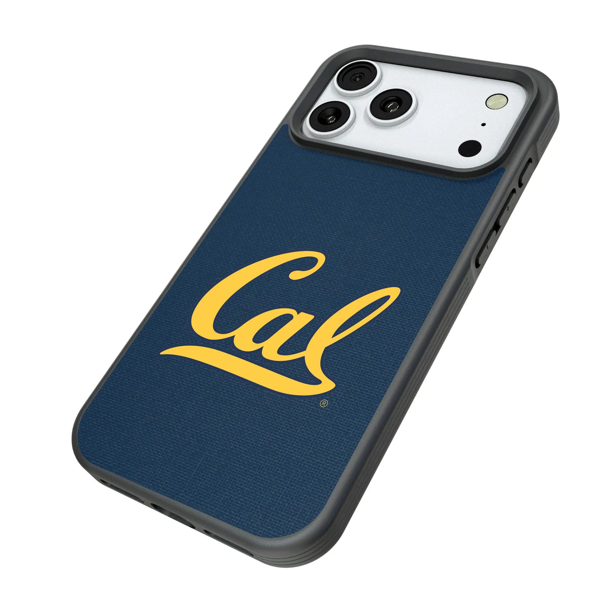 University of California Berkeley Golden Bears Solid iPhone Bump Phone Case for Apple iPhone - Isometric View#Device_iPhone 18 Pro Max