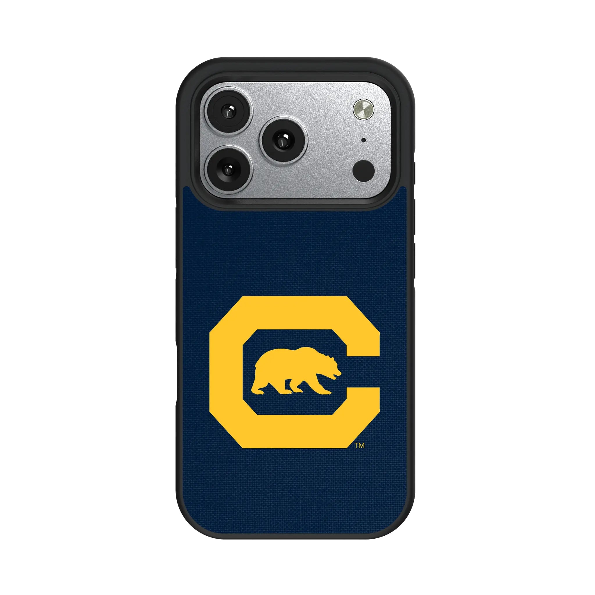 University of California Berkeley Golden Bears Solid iPhone Bump Phone Case for Apple iPhone#Device_iPhone 17 Pro