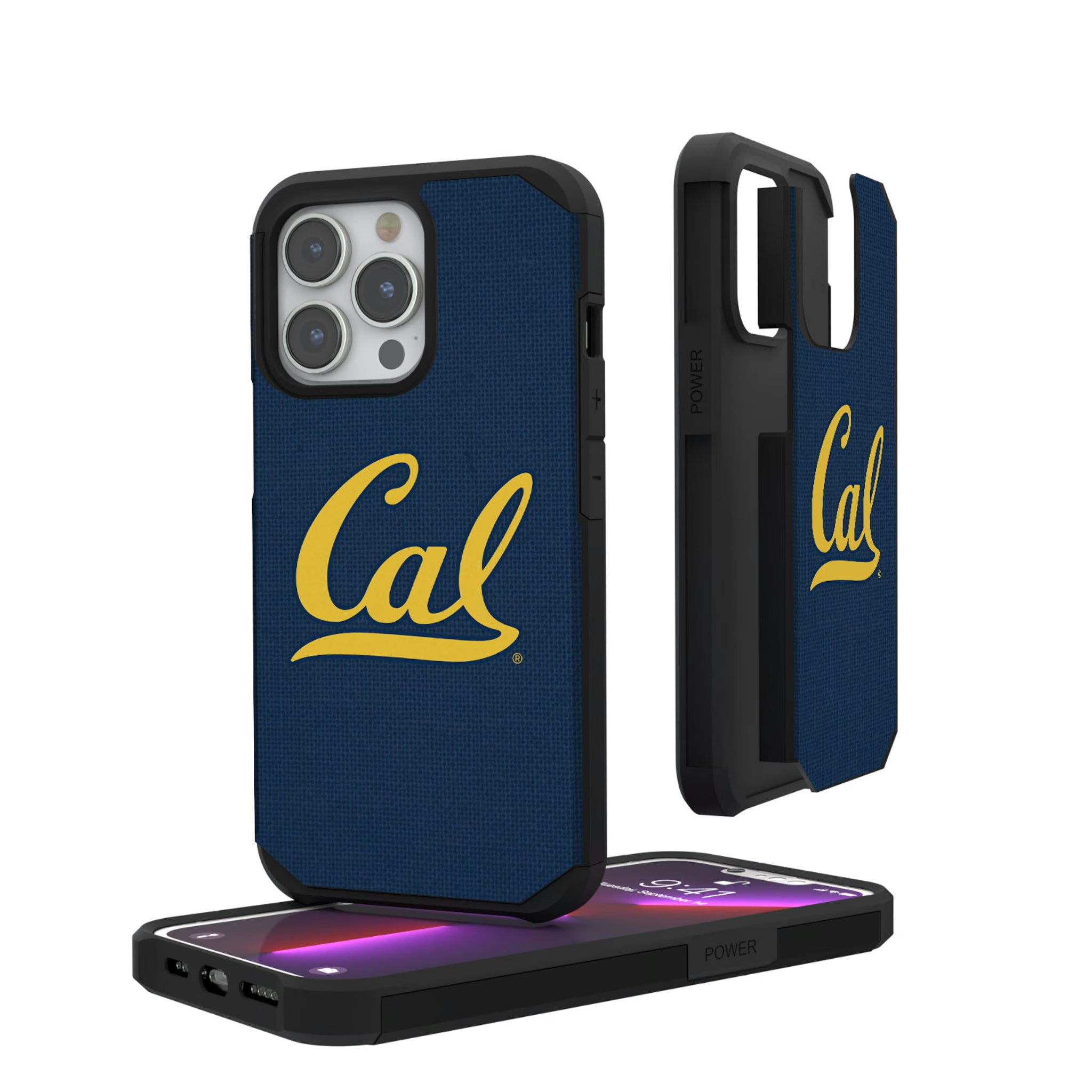 University of California Berkeley Golden Bears Solid iPhone Rugged Phone Case for Apple iPhone