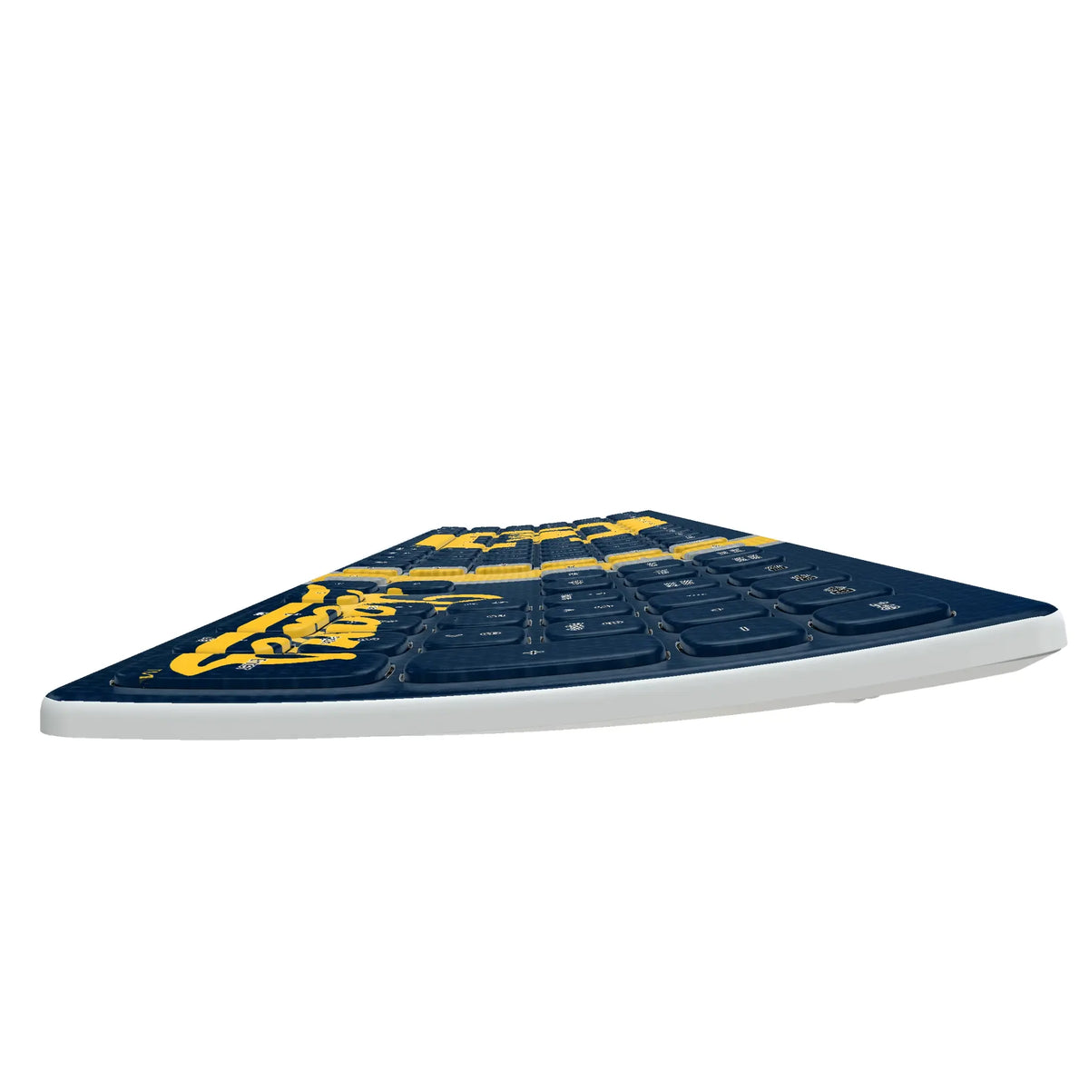 University of California Berkeley Golden Bears Stripe KKB605 Curved Wireless Keyboard