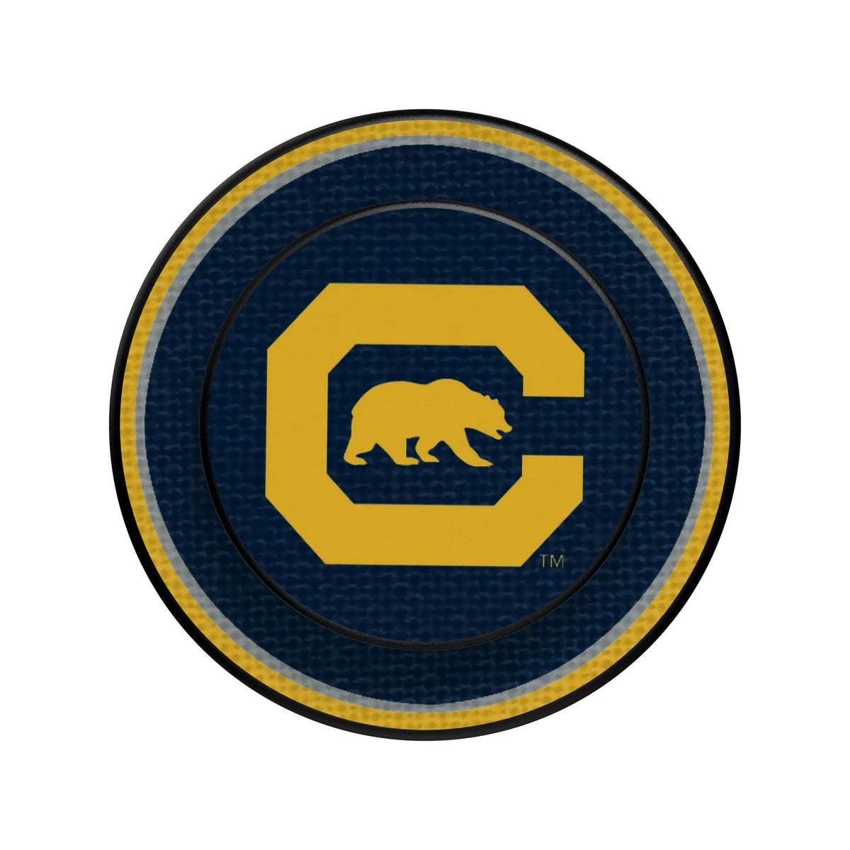 University of California Berkeley Golden Bears Stripe Popsockets Round Magnetic