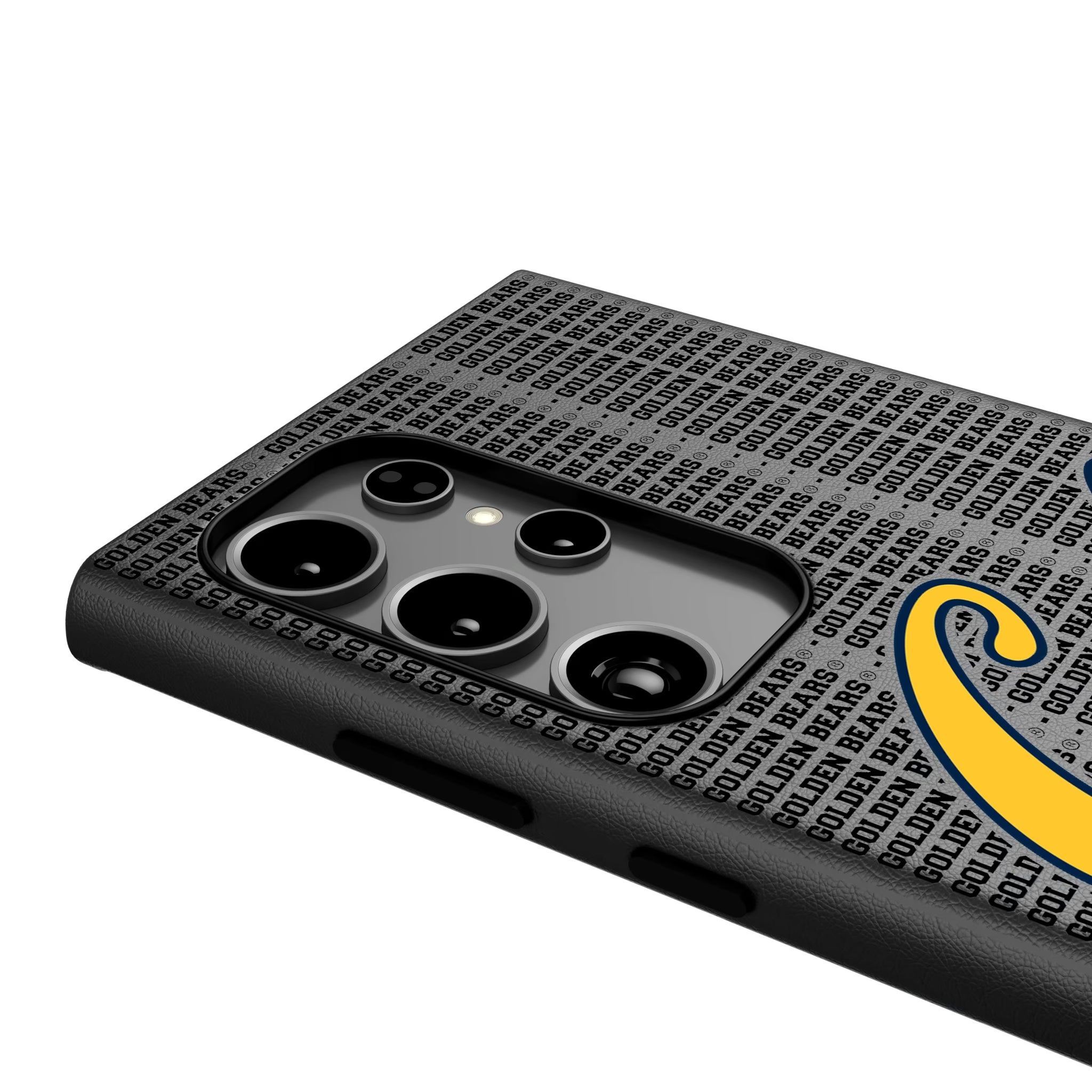 University of California Berkeley Golden Bears Text Backdrop Galaxy MagSafe Compatible Phone Case for Samsung Galaxy - Detail