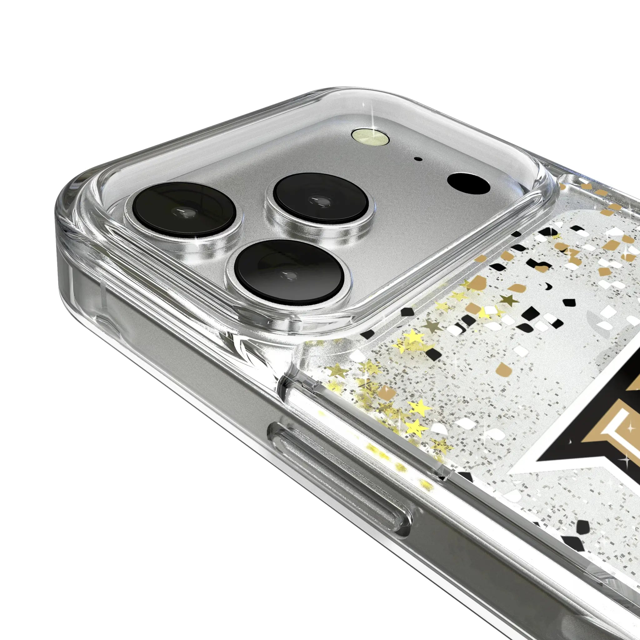 University of Central Florida Golden Knights Confetti iPhone Glitter Phone Case for Apple iPhone - Detail