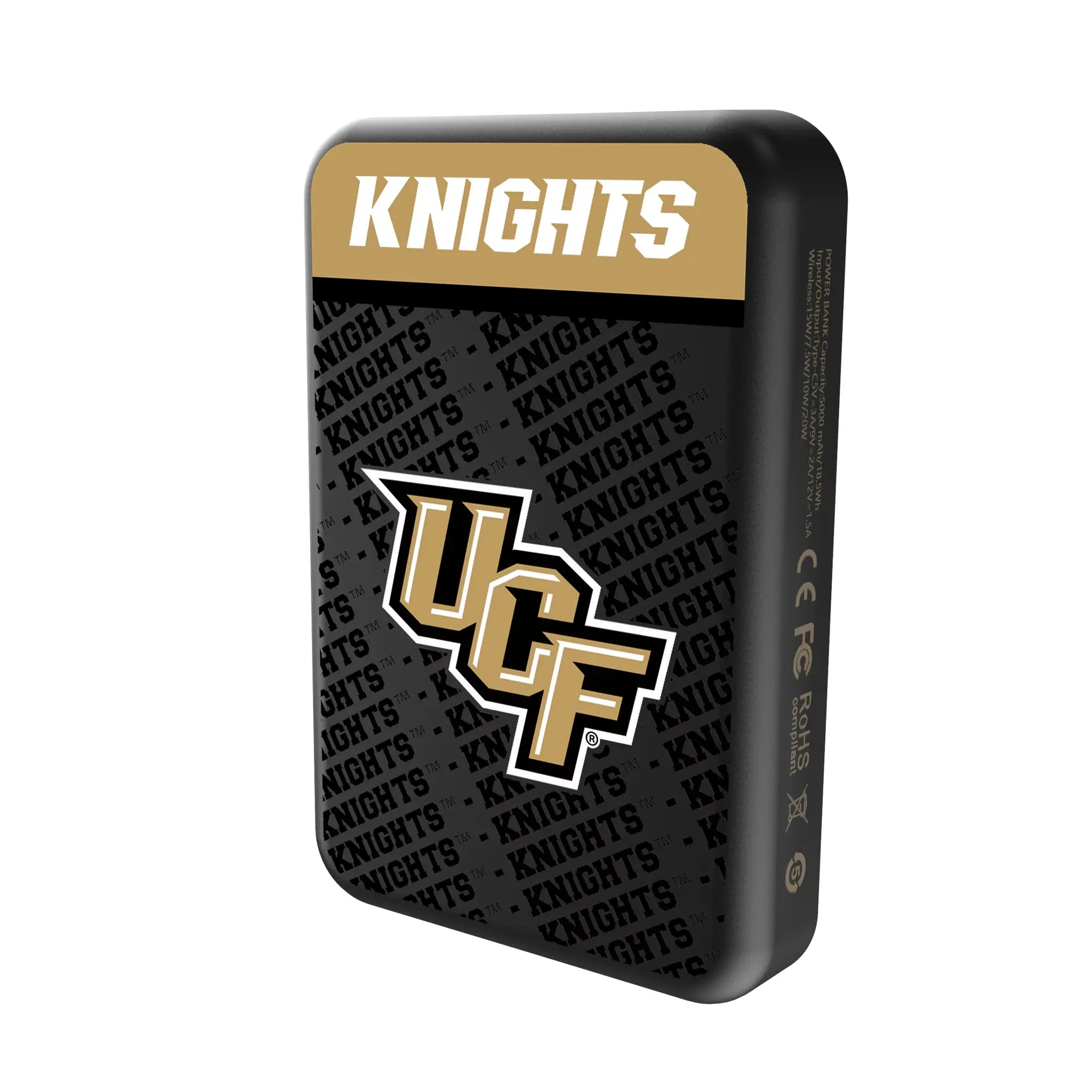 University of Central Florida Golden Knights Endzone Plus Wireless Mag Power Bank
