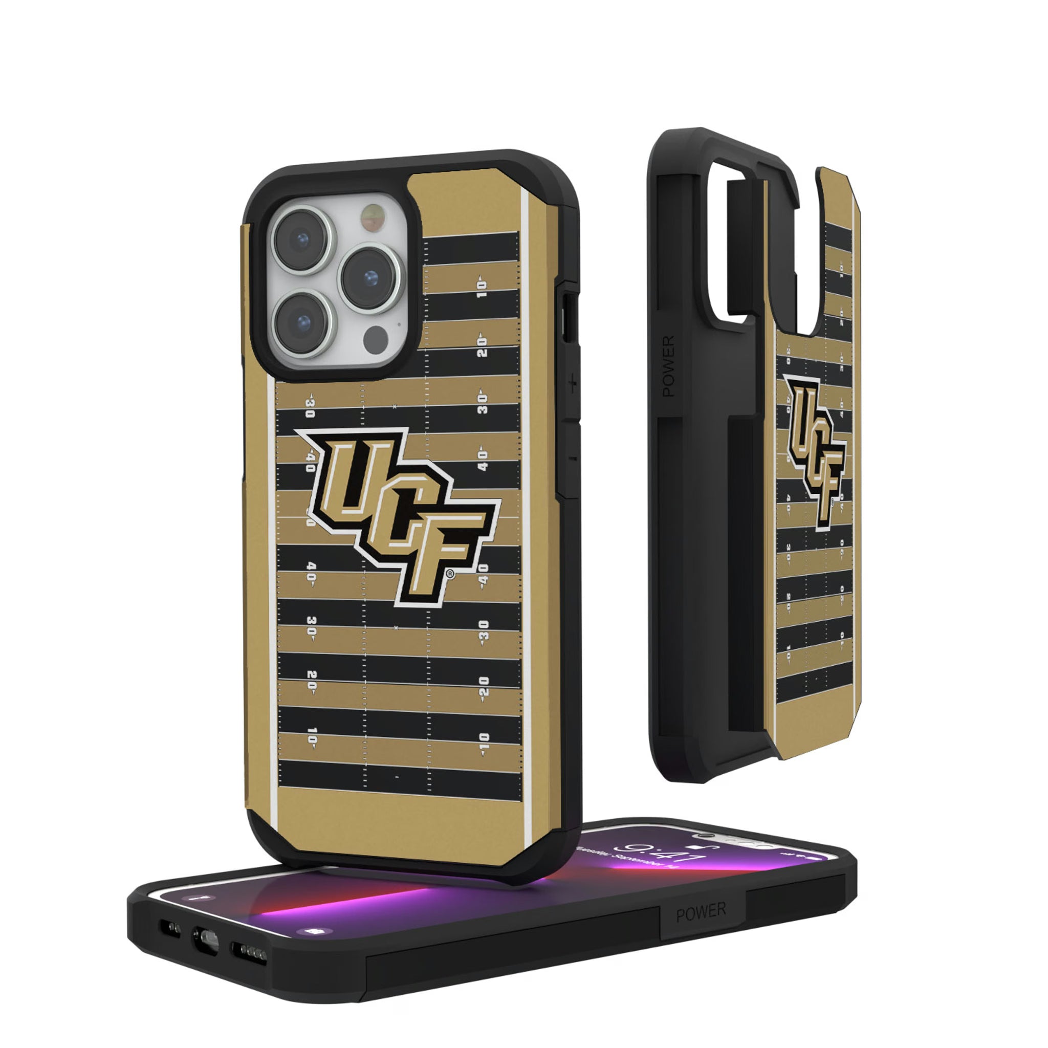 University of Central Florida Golden Knights Field iPhone Rugged Phone Case for Apple iPhone