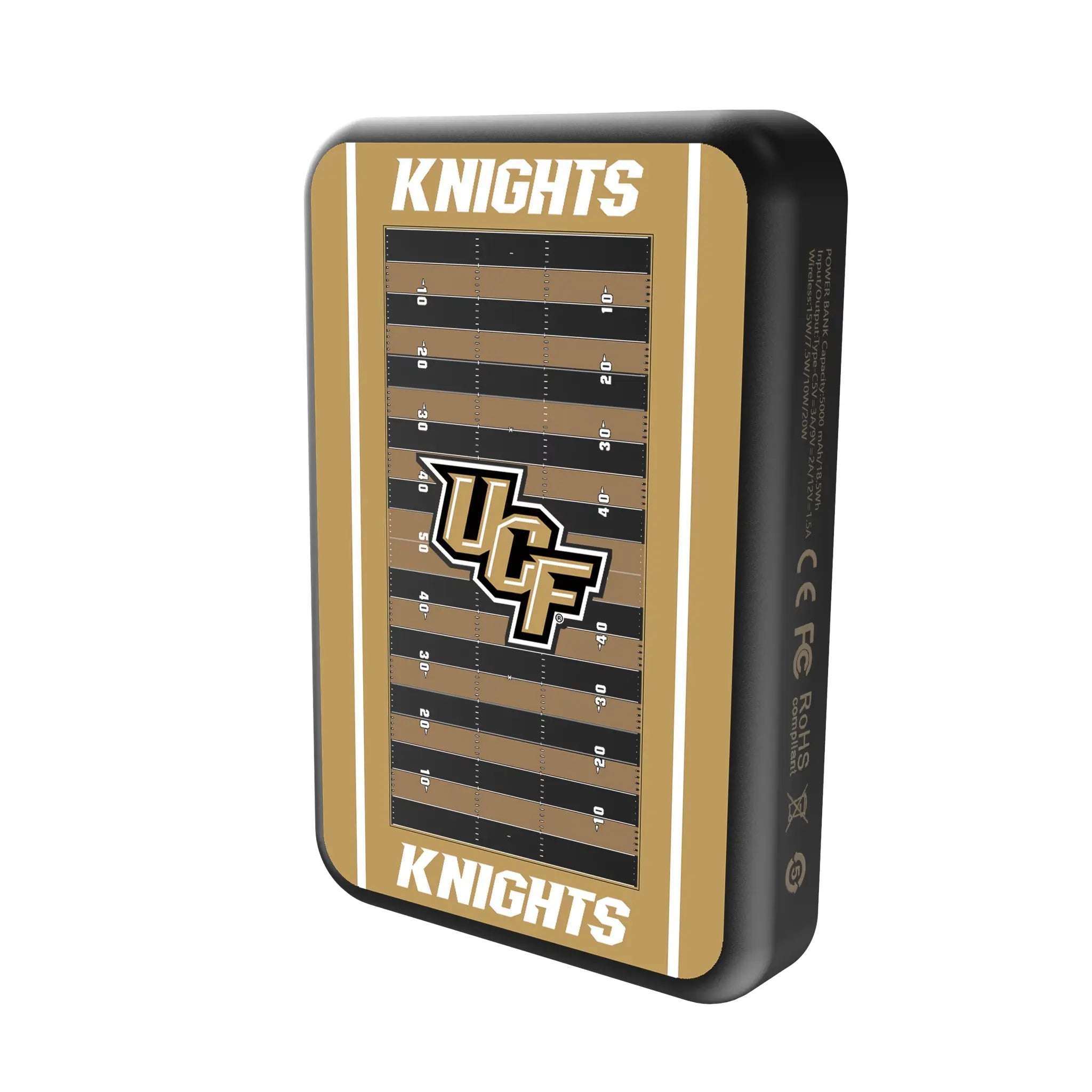 University of Central Florida Golden Knights Field Wireless Mag Power Bank