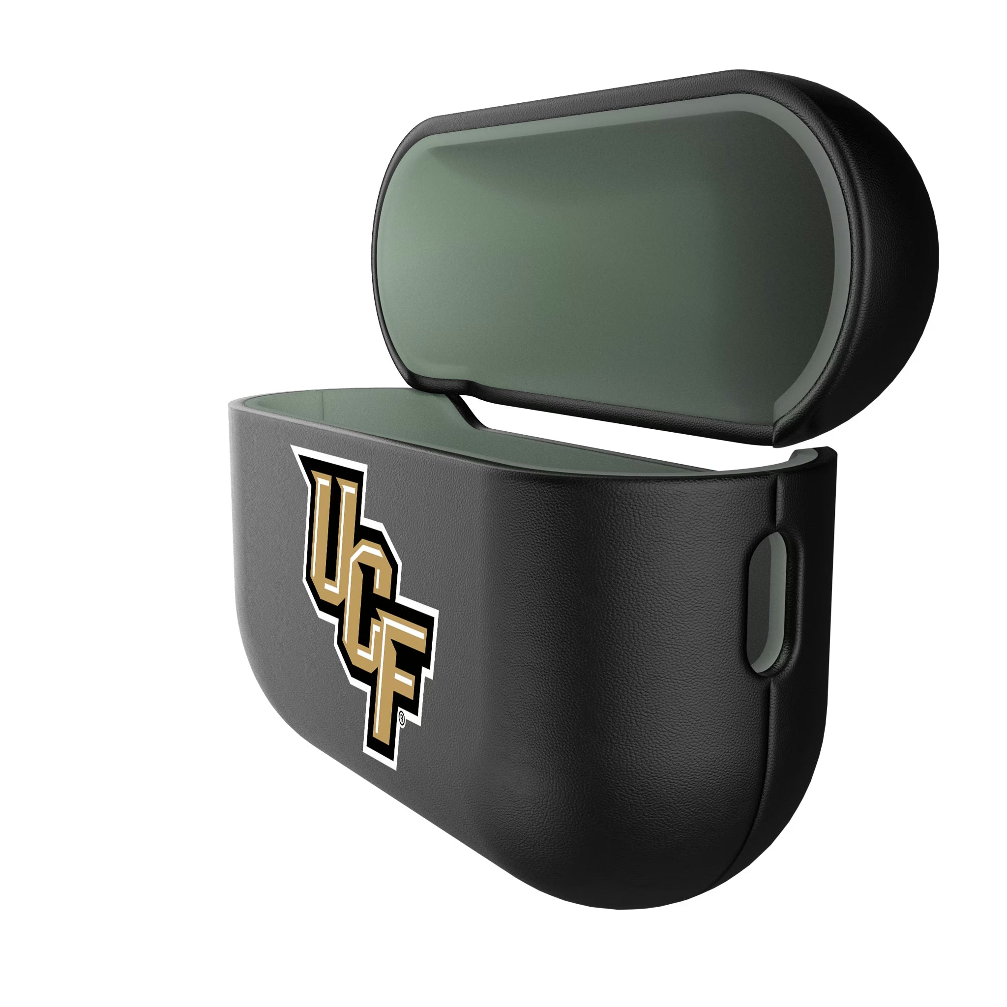 University of Central Florida Golden Knights Insignia AirPods AirPod Case Cover - Isometric View#Device_AirPods Pro 3