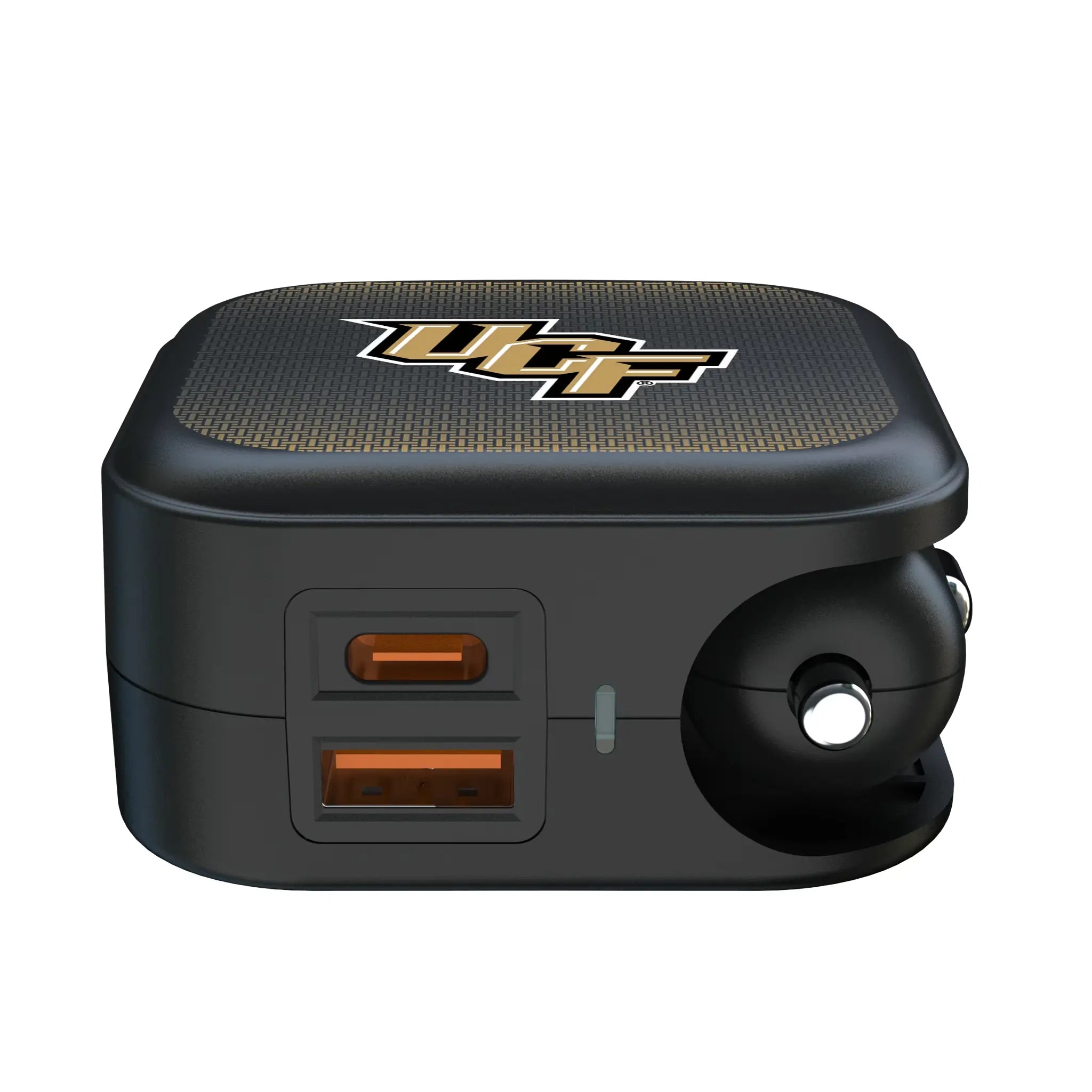 University of Central Florida Golden Knights Linen 2 in 1 USB A/C Charger