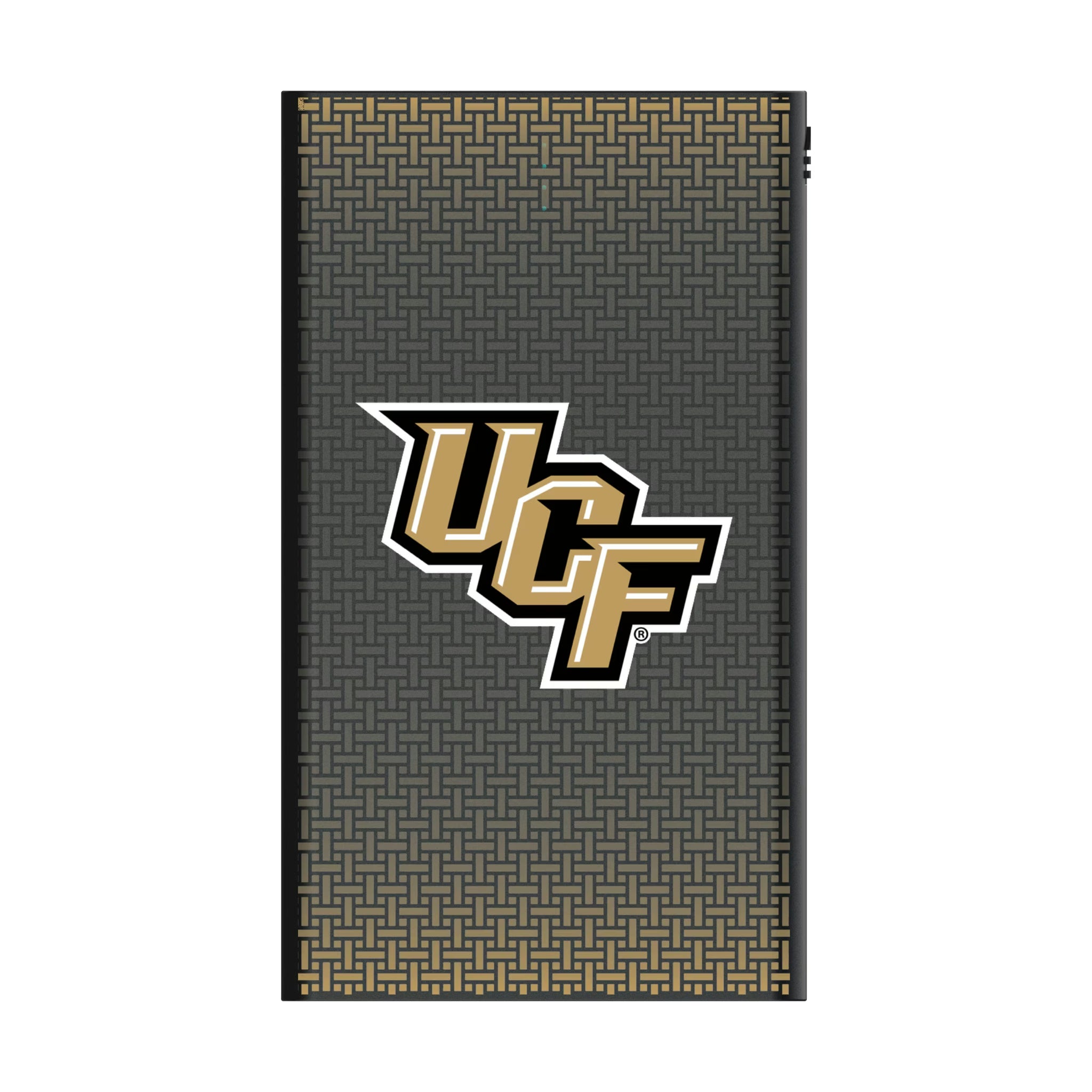 University of Central Florida Golden Knights Linen 5000mAh Flat Powerbank