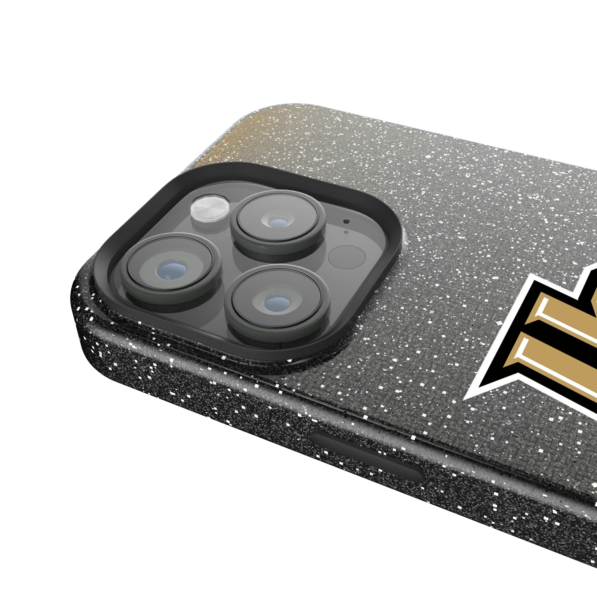 University of Central Florida Golden Knights Linen iPhone Bling Phone Case for Apple iPhone - Detail