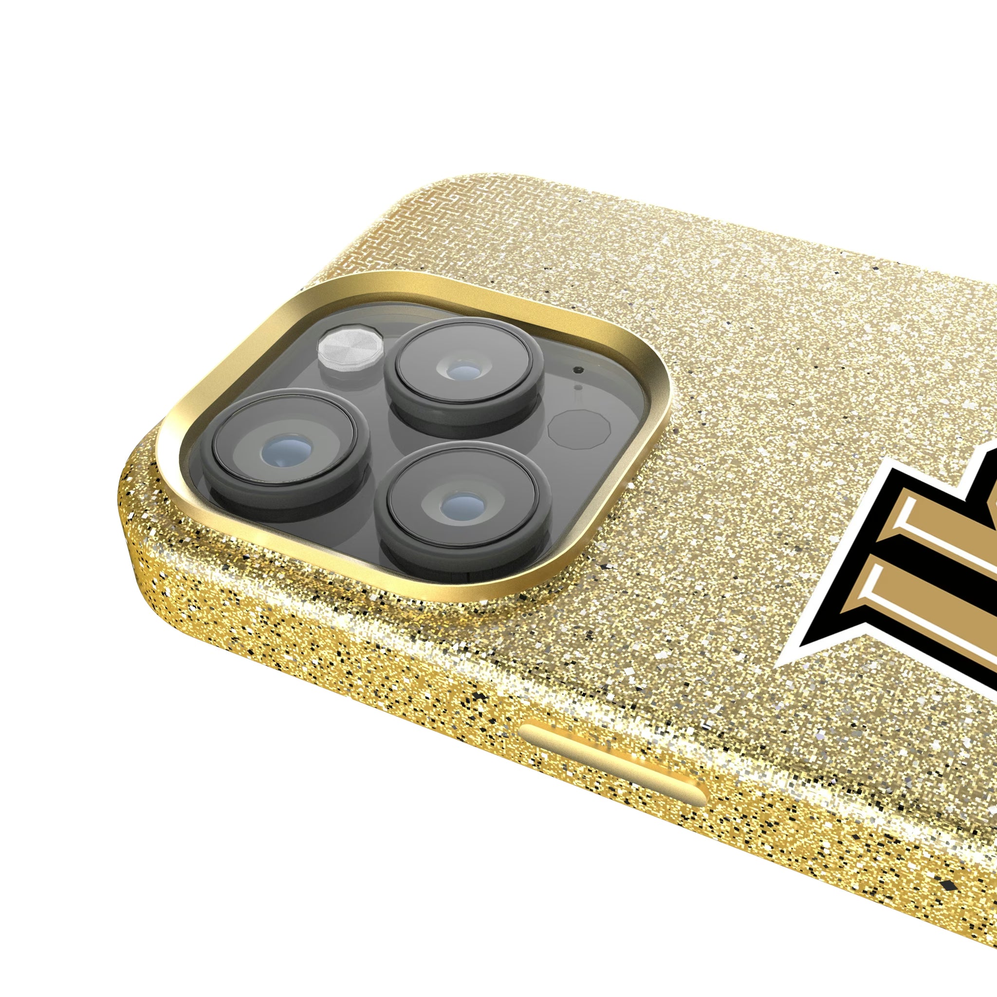 University of Central Florida Golden Knights Linen iPhone Bling Phone Case for Apple iPhone - Detail