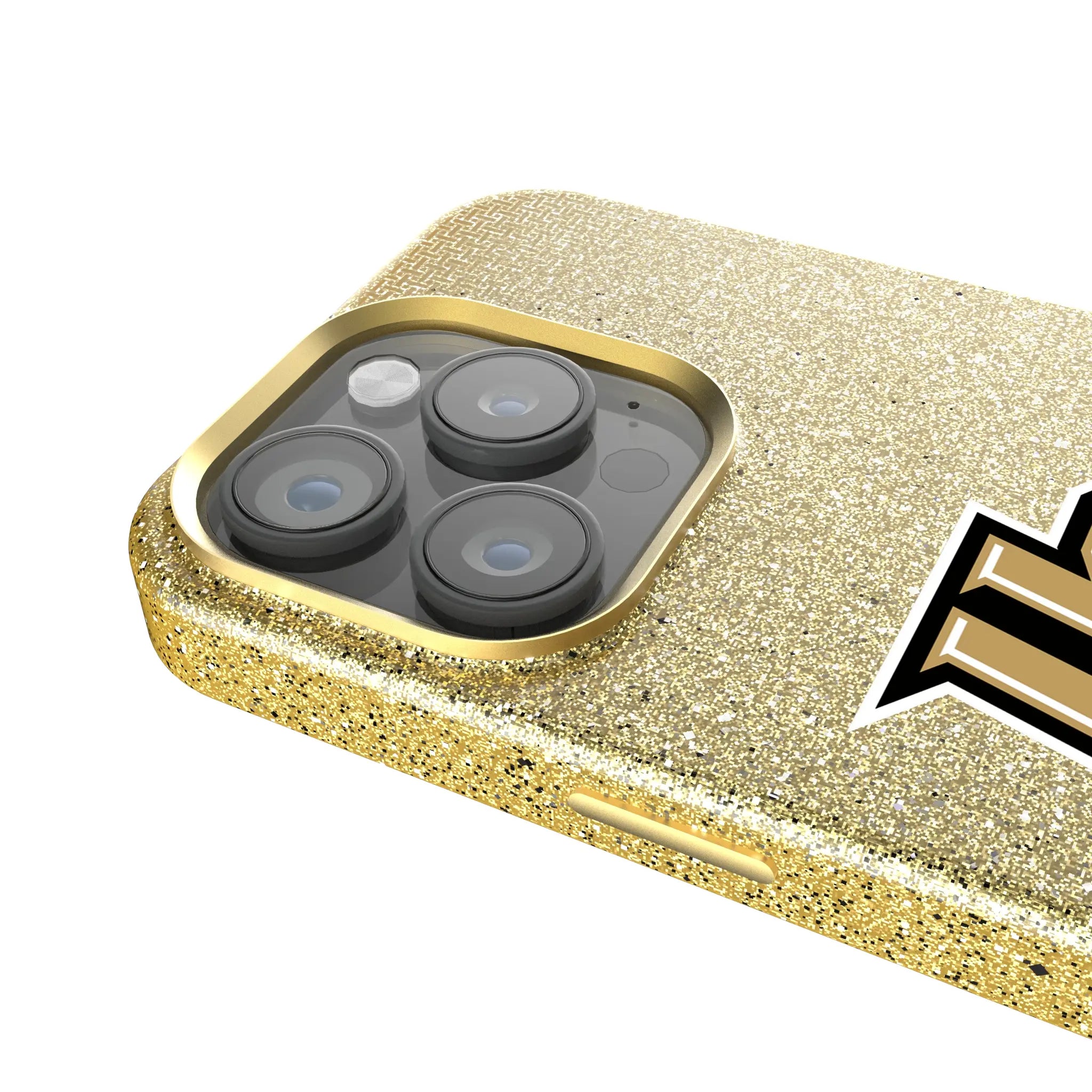 University of Central Florida Golden Knights Linen iPhone Bling Phone Case for Apple iPhone - Detail