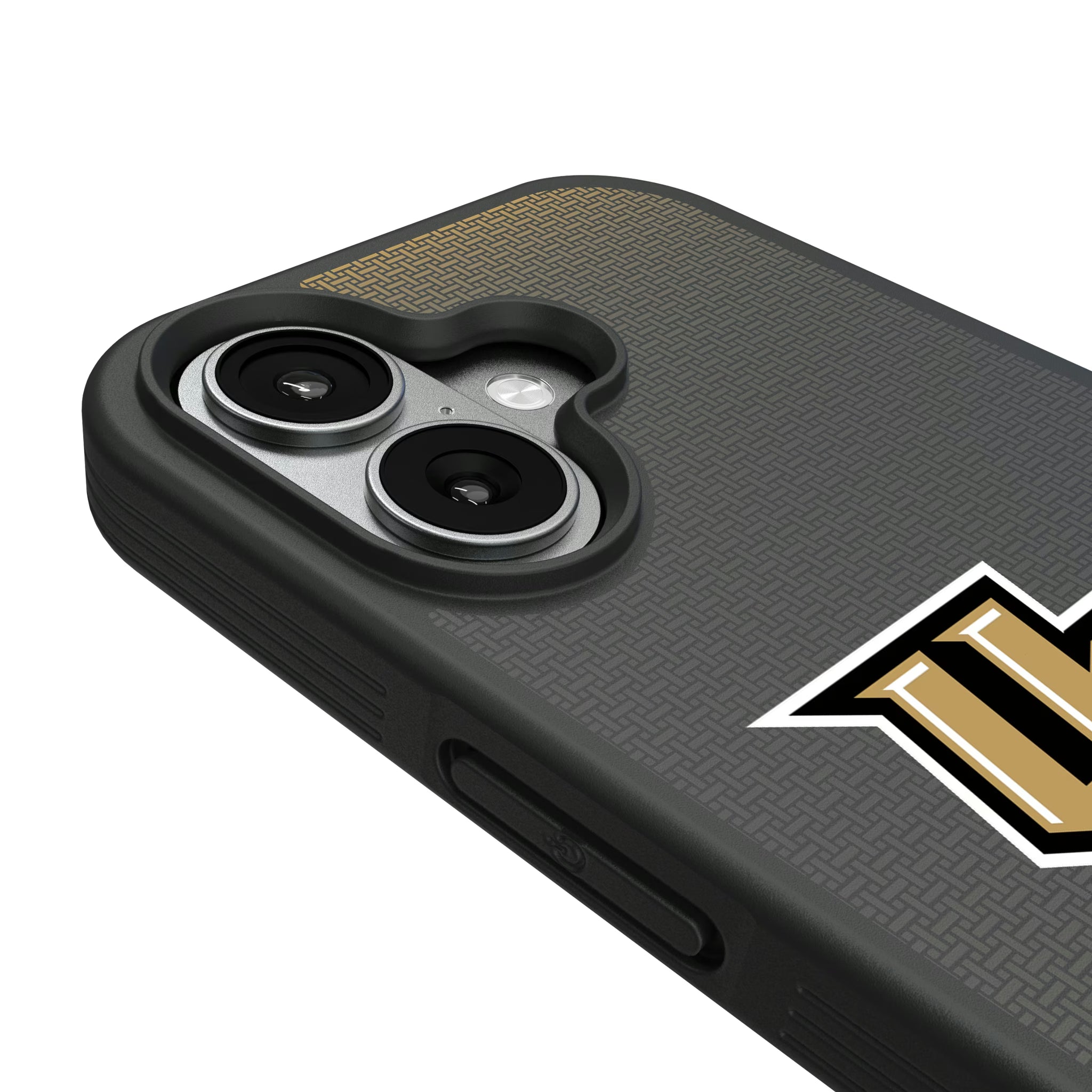 University of Central Florida Golden Knights Linen iPhone Bump Phone Case for Apple iPhone - Detail#Device_iPhone 17