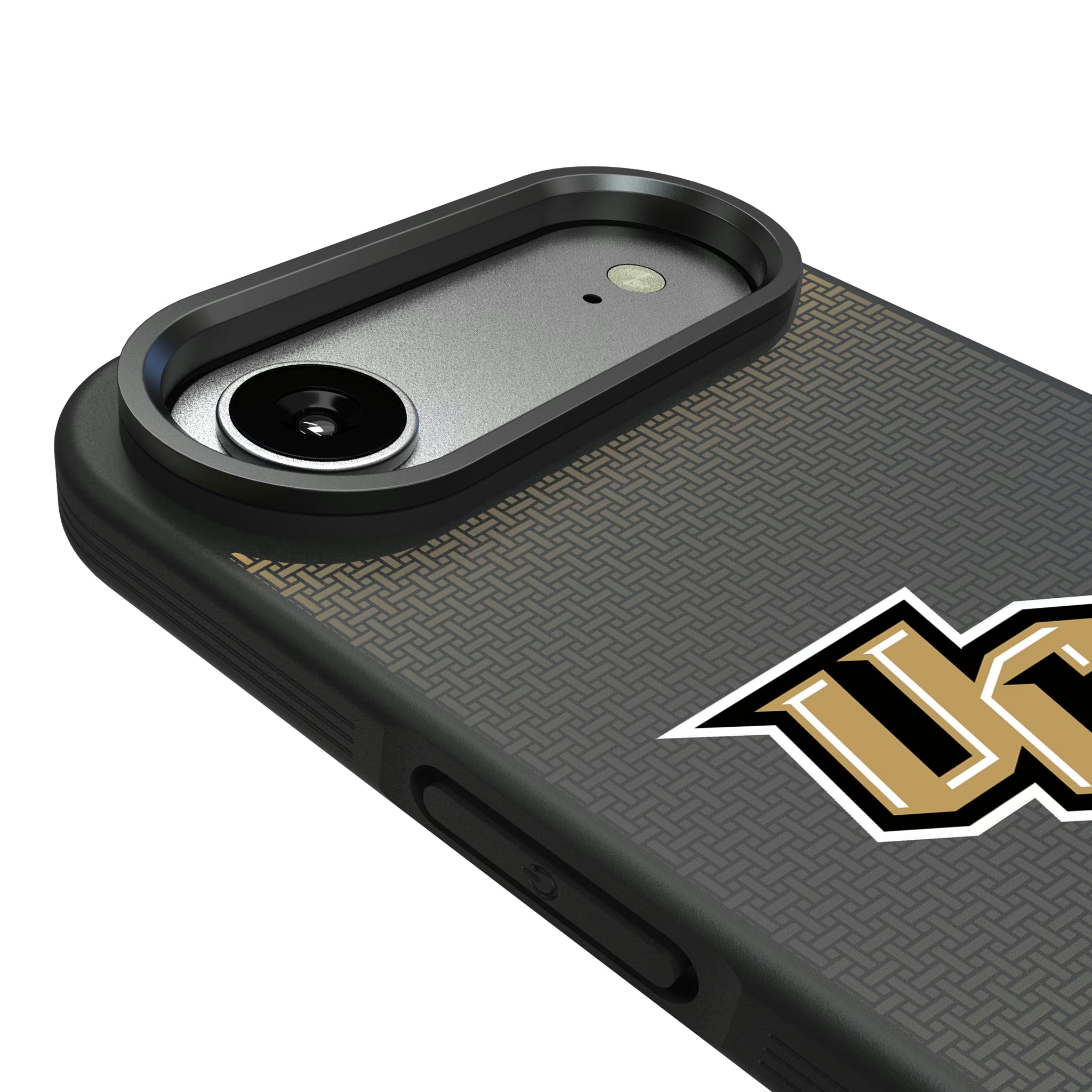 University of Central Florida Golden Knights Linen iPhone Bump Phone Case for Apple iPhone - Detail#Device_iPhone Air