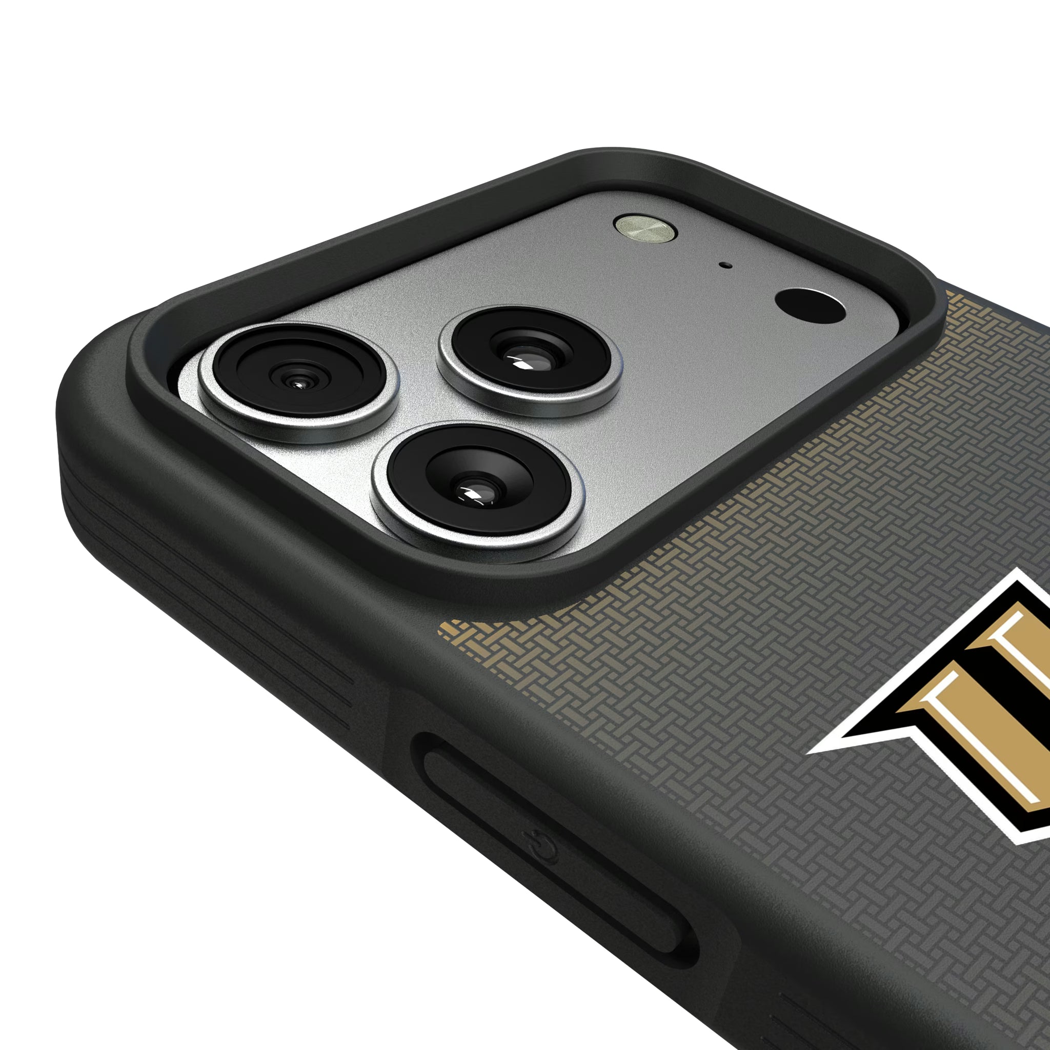 University of Central Florida Golden Knights Linen iPhone Bump Phone Case for Apple iPhone - Detail#Device_iPhone 17 Pro Max