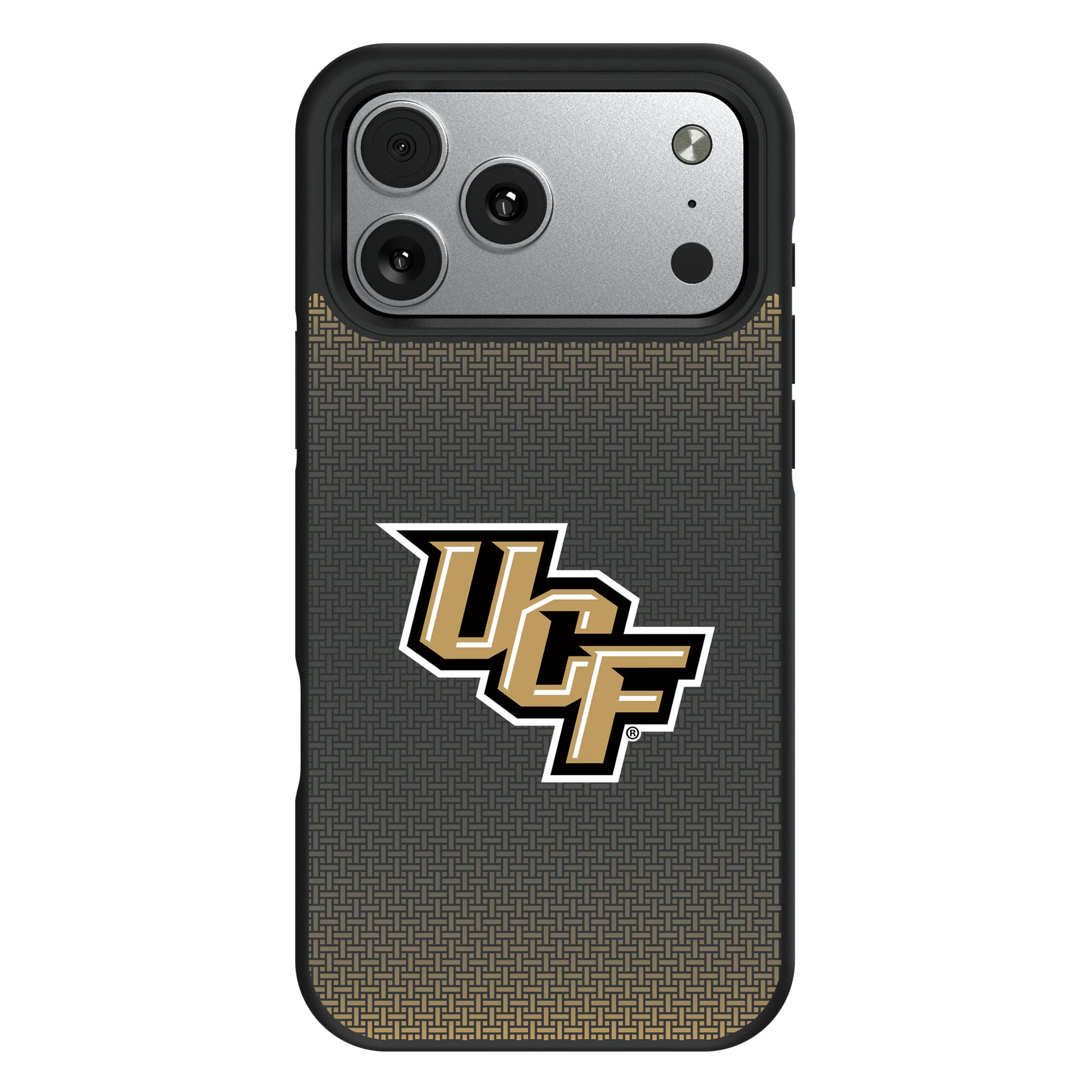 University of Central Florida Golden Knights Linen iPhone Bump Phone Case for Apple iPhone#Device_iPhone 17 Pro Max