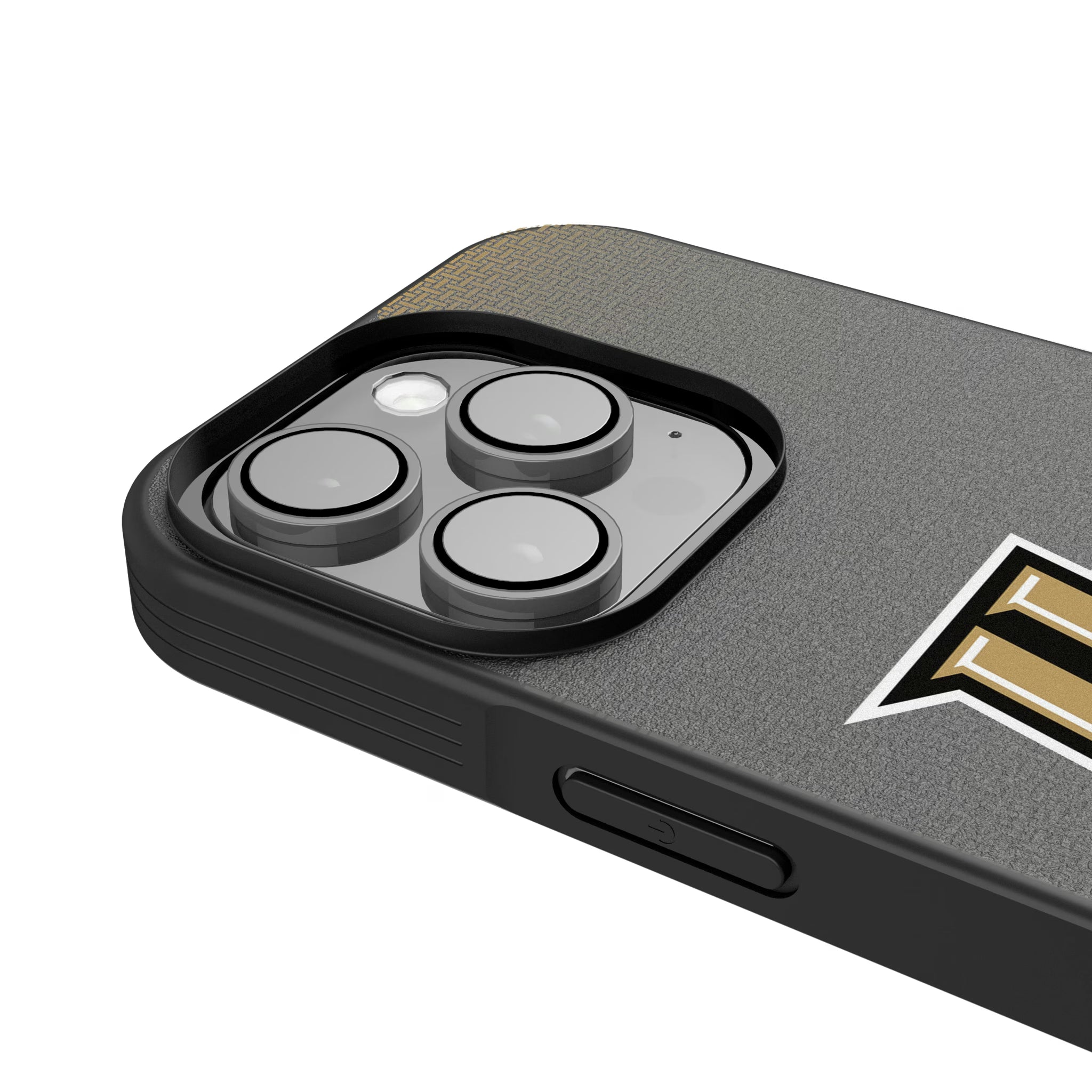 University of Central Florida Golden Knights Linen iPhone Bump Phone Case for Apple iPhone - Detail