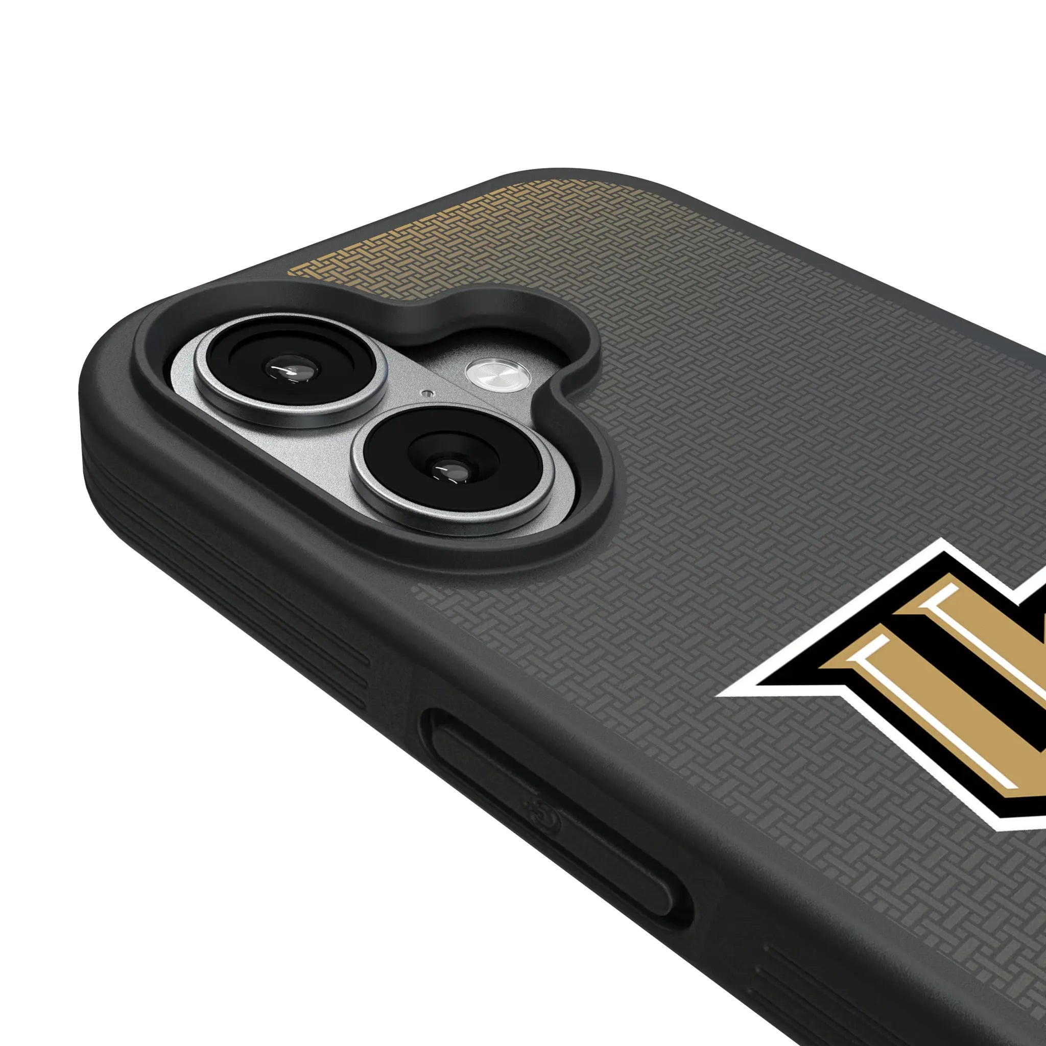 University of Central Florida Golden Knights Linen iPhone Bump Phone Case for Apple iPhone - Detail#Device_iPhone 17