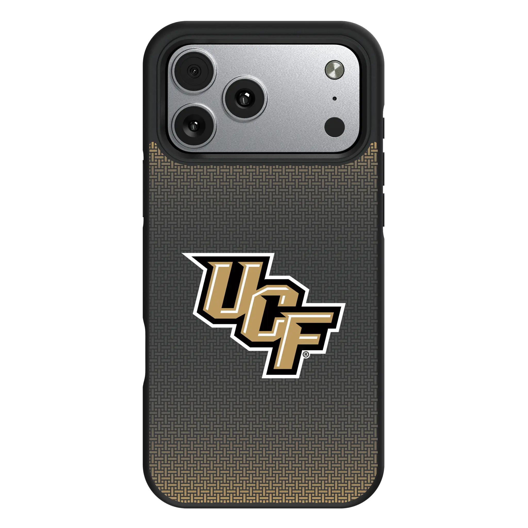 University of Central Florida Golden Knights Linen iPhone Bump Phone Case for Apple iPhone#Device_iPhone 17 Pro Max