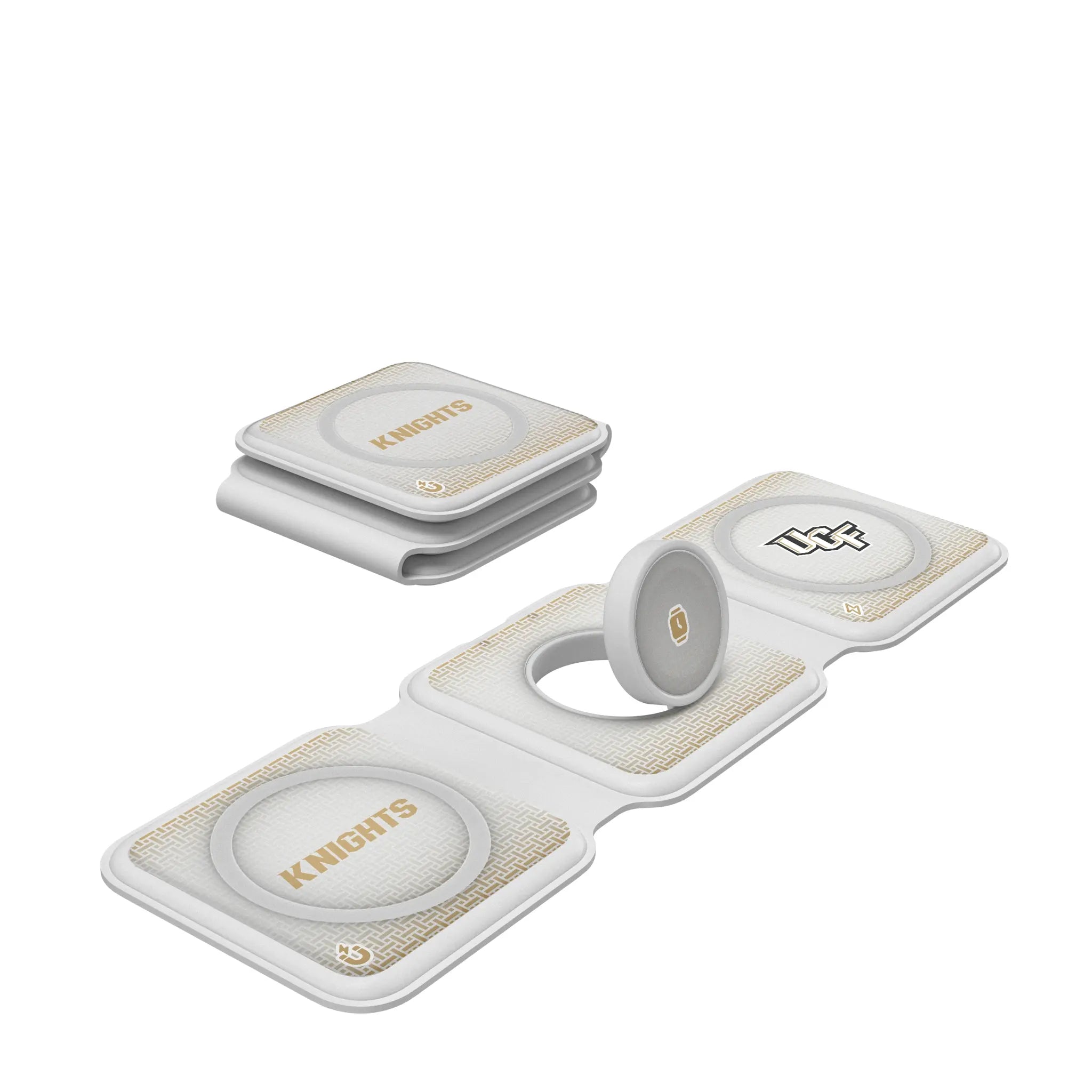 University of Central Florida Golden Knights Linen Foldable 3 in 1 Charger