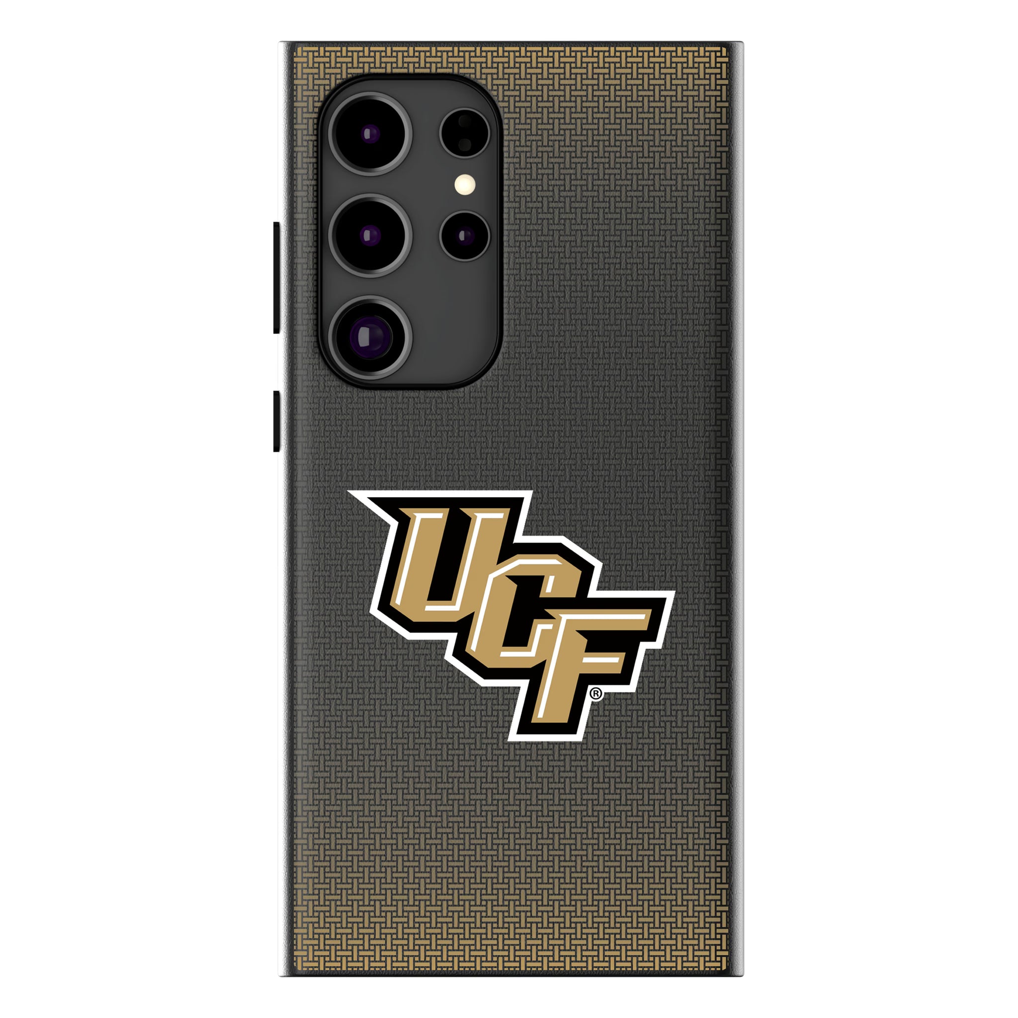 University of Central Florida Golden Knights Linen Galaxy MagSafe Compatible Phone Case for Samsung Galaxy