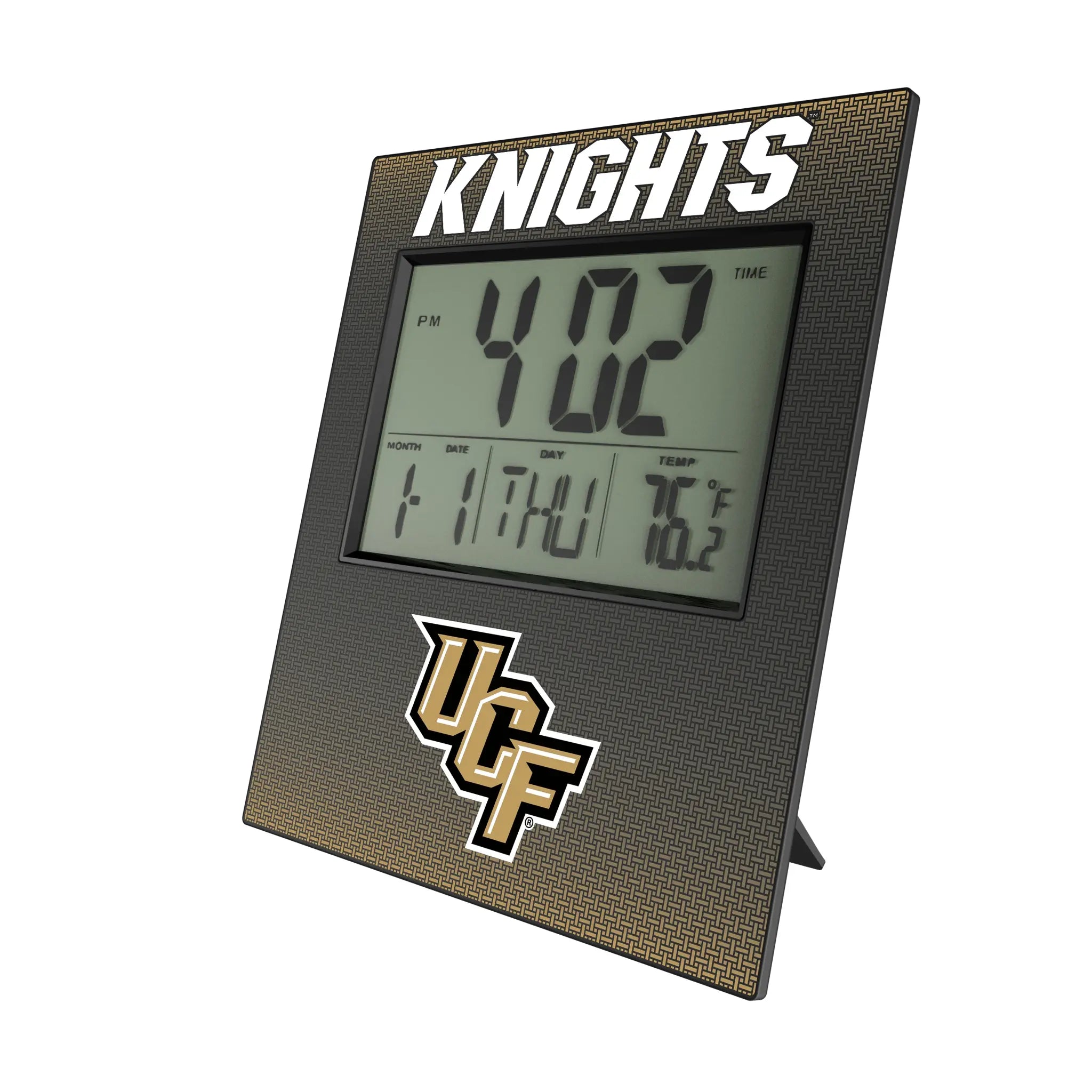 University of Central Florida Golden Knights Linen Wall Clock