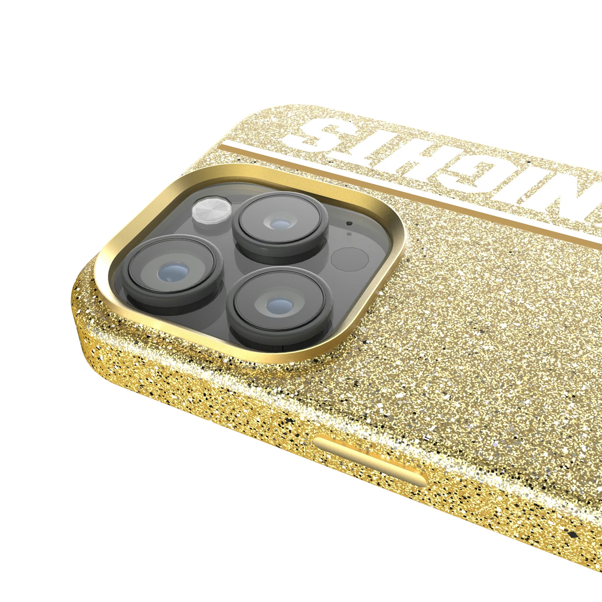 University of Central Florida Golden Knights Sidebar iPhone Bling Phone Case for Apple iPhone - Detail