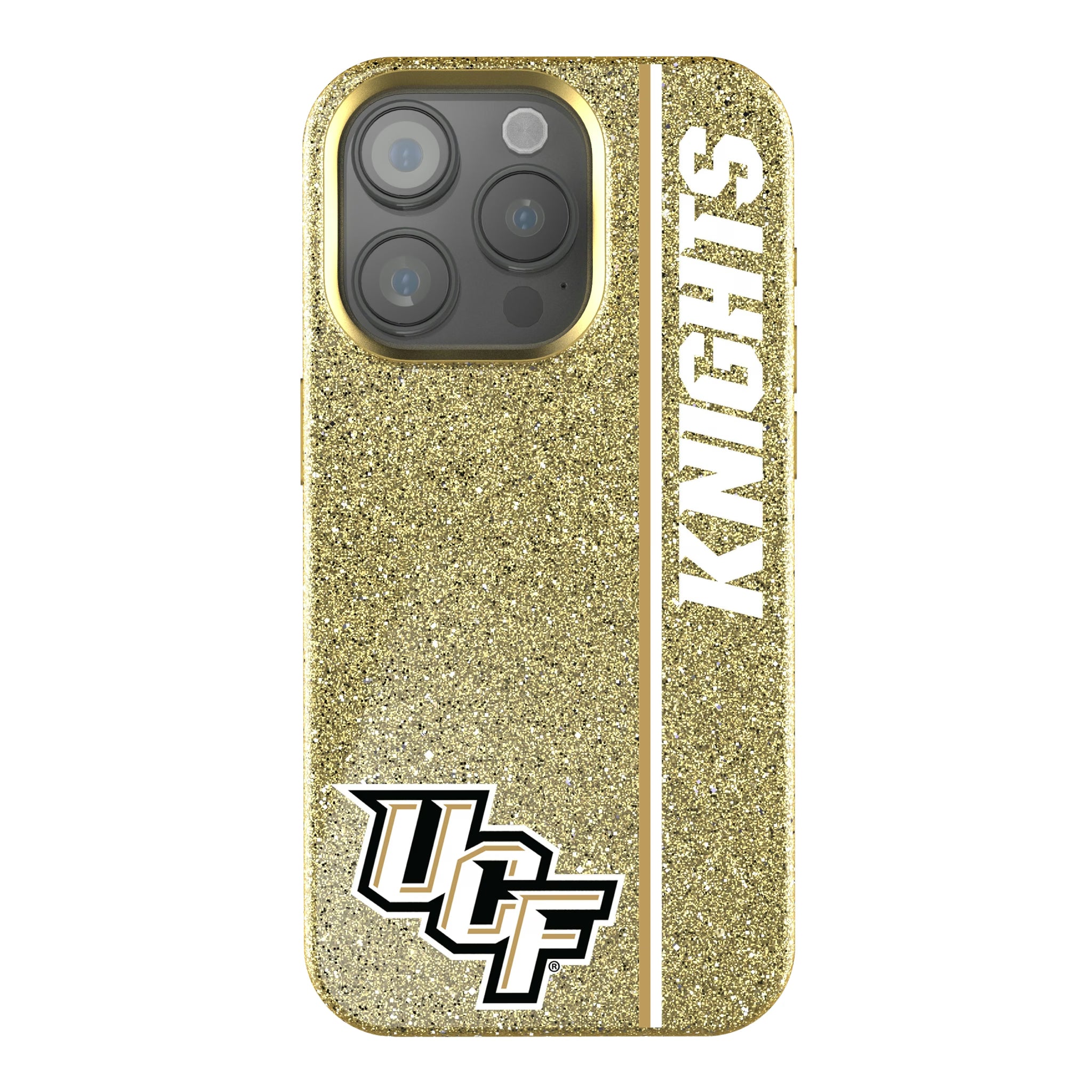 University of Central Florida Golden Knights Sidebar iPhone Bling Phone Case for Apple iPhone