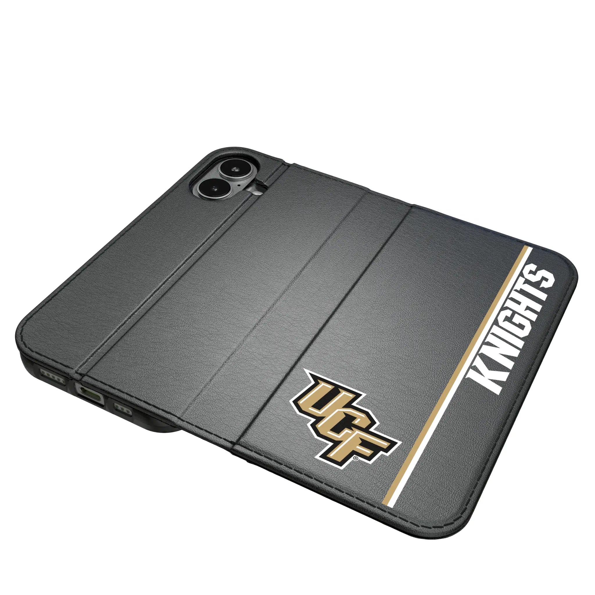 University of Central Florida Golden Knights Sidebar iPhone Folio Phone Case for Apple iPhone#Device_iPhone 17