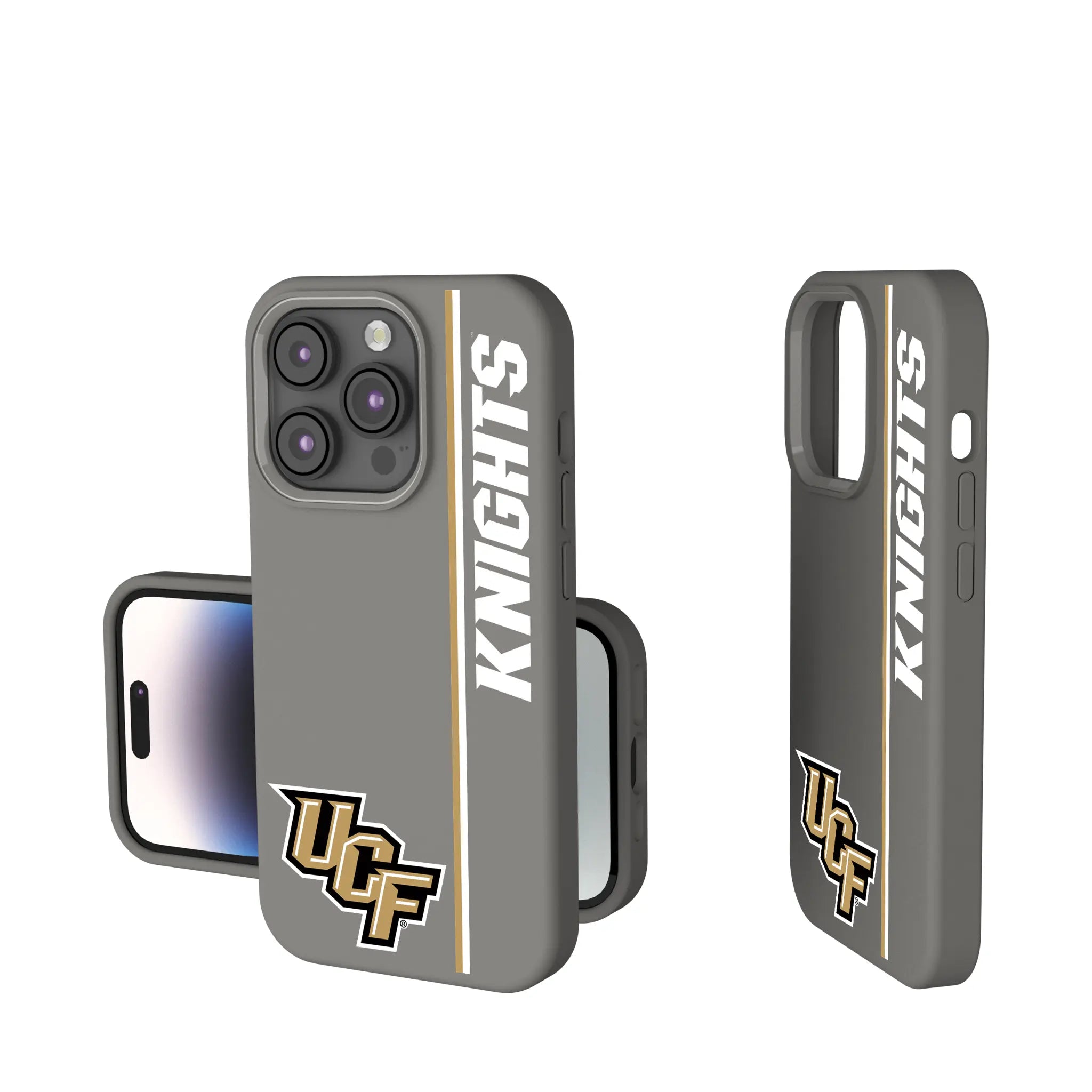 University of Central Florida Golden Knights Sidebar iPhone Soft Touch Phone Case for Apple iPhone