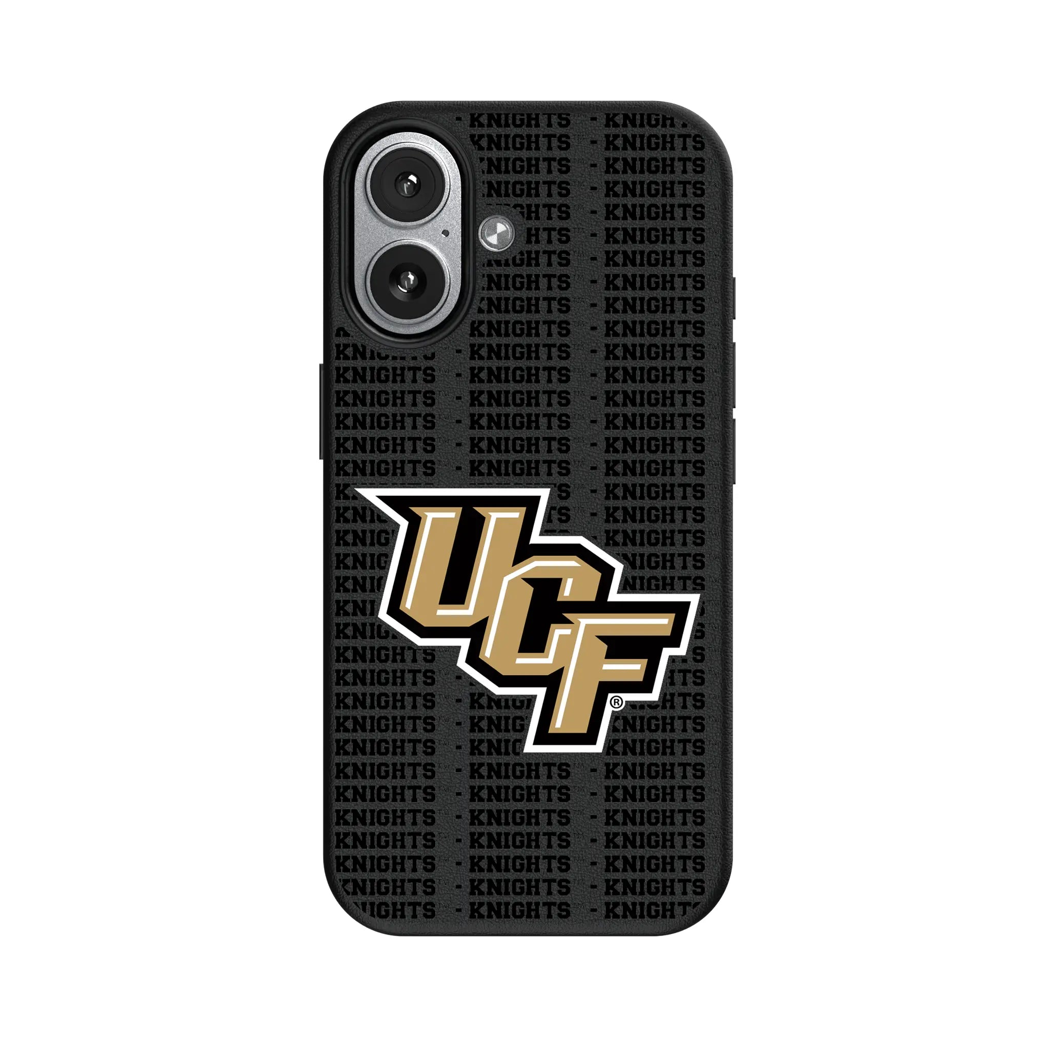 University of Central Florida Golden Knights Text Backdrop iPhone MagSafe Compatible Phone Case for Apple iPhone#Device_iPhone 17