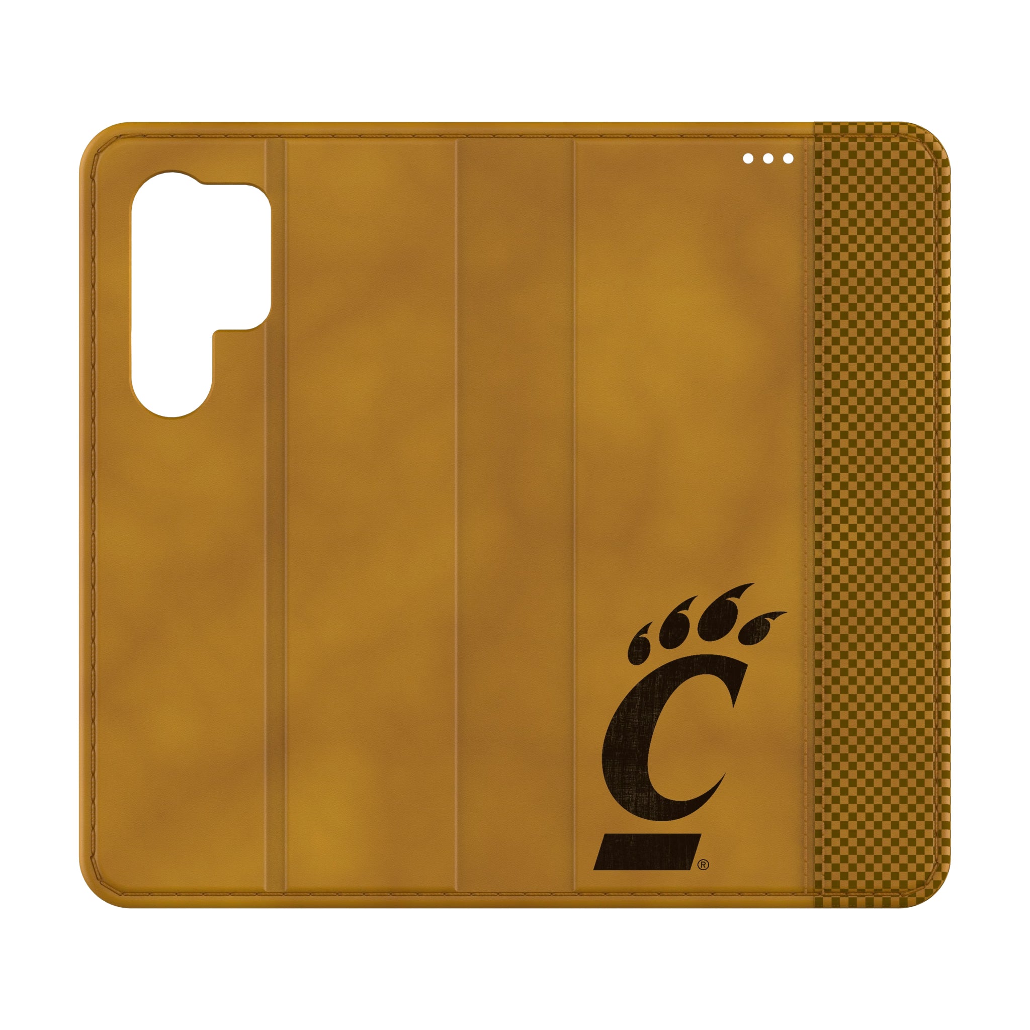 University of Cincinnati Bearcats Burn Galaxy Folio Phone Case for Samsung Galaxy