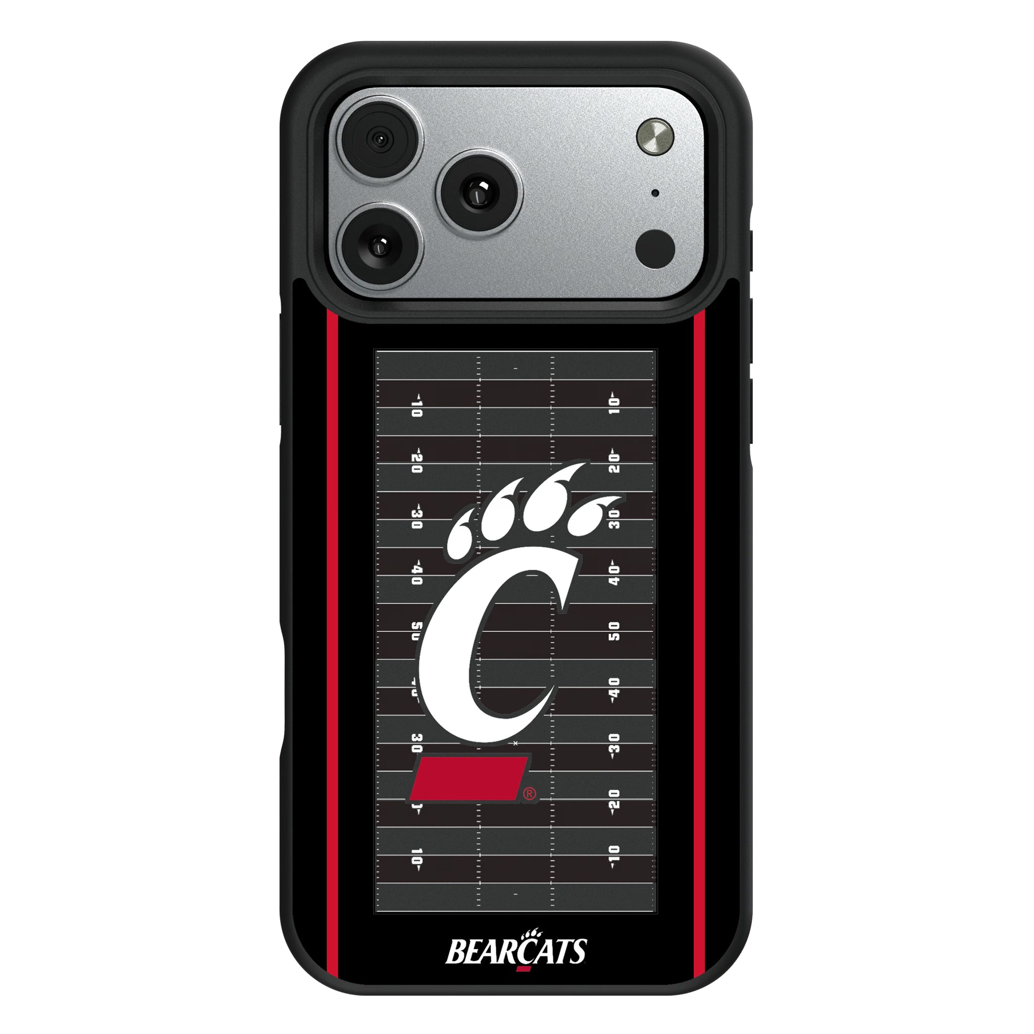 University of Cincinnati Bearcats Field iPhone Bump Phone Case for Apple iPhone#Device_iPhone 17 Pro Max