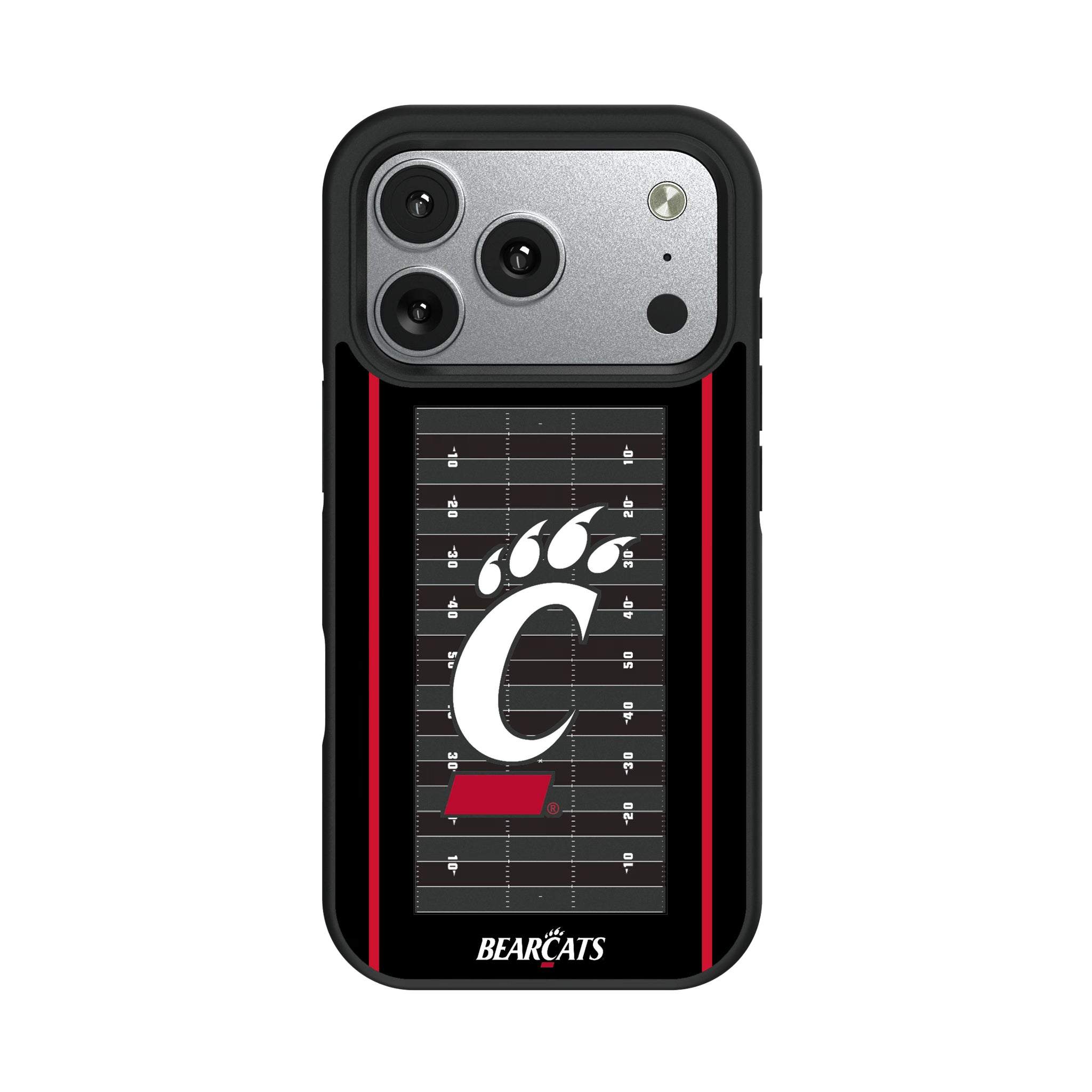 University of Cincinnati Bearcats Field iPhone Bump Phone Case for Apple iPhone#Device_iPhone 17 Pro