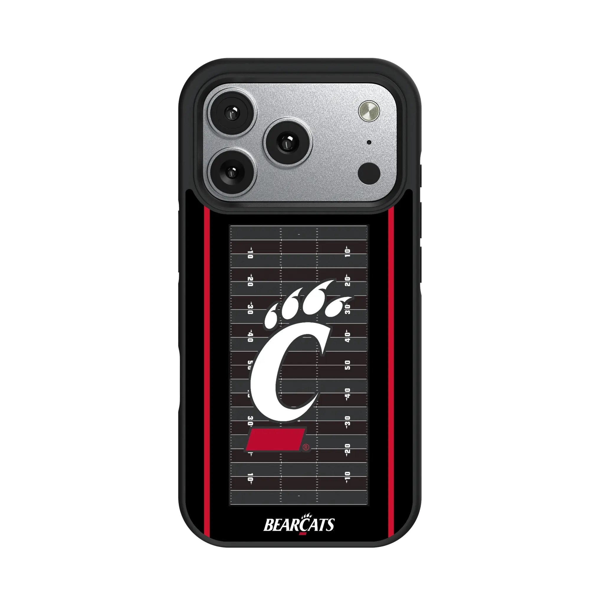 University of Cincinnati Bearcats Field iPhone Bump Phone Case for Apple iPhone#Device_iPhone 17 Pro