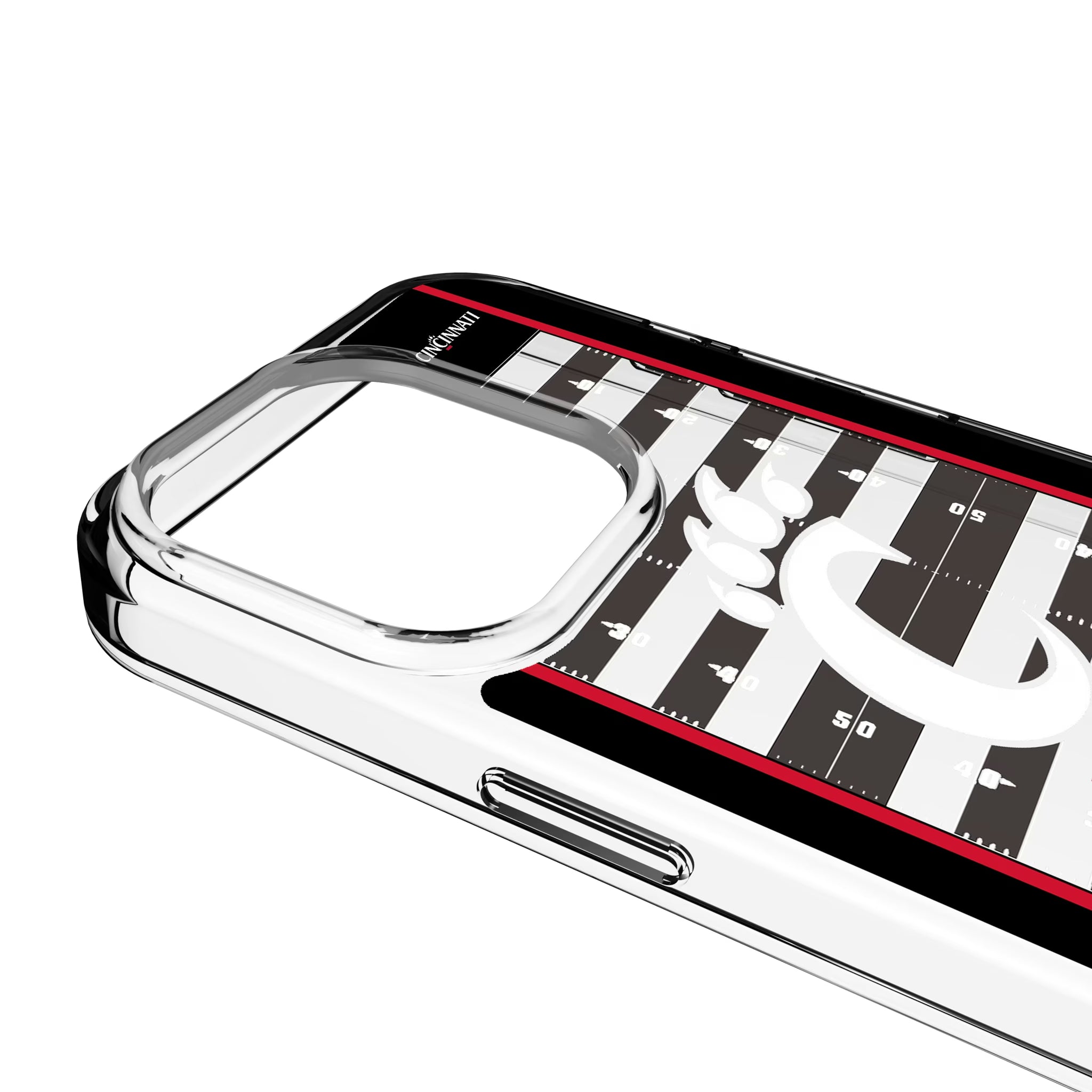 University of Cincinnati Bearcats Field iPhone Clear Phone Case for Apple iPhone - Detail