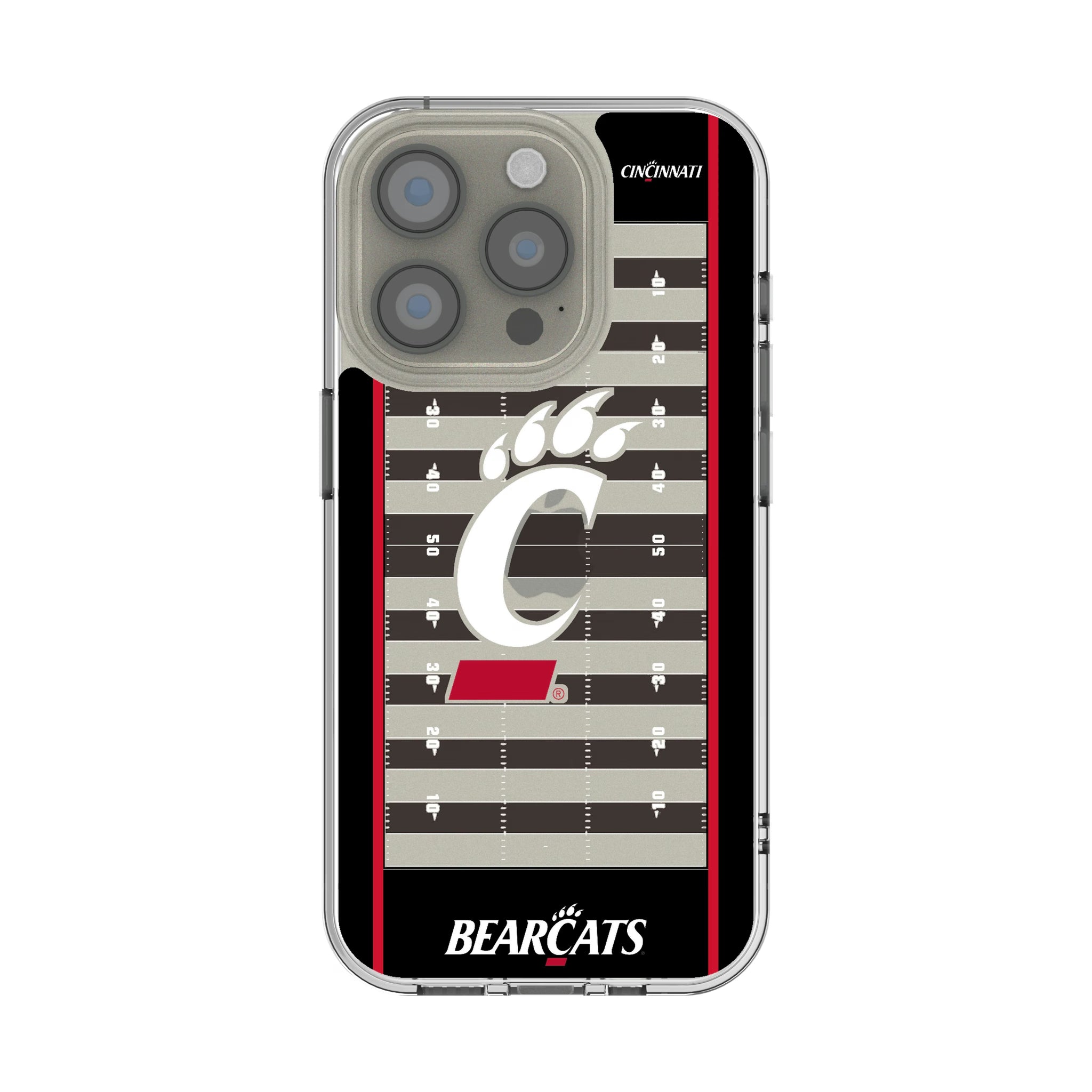 University of Cincinnati Bearcats Field iPhone Clear Phone Case for Apple iPhone