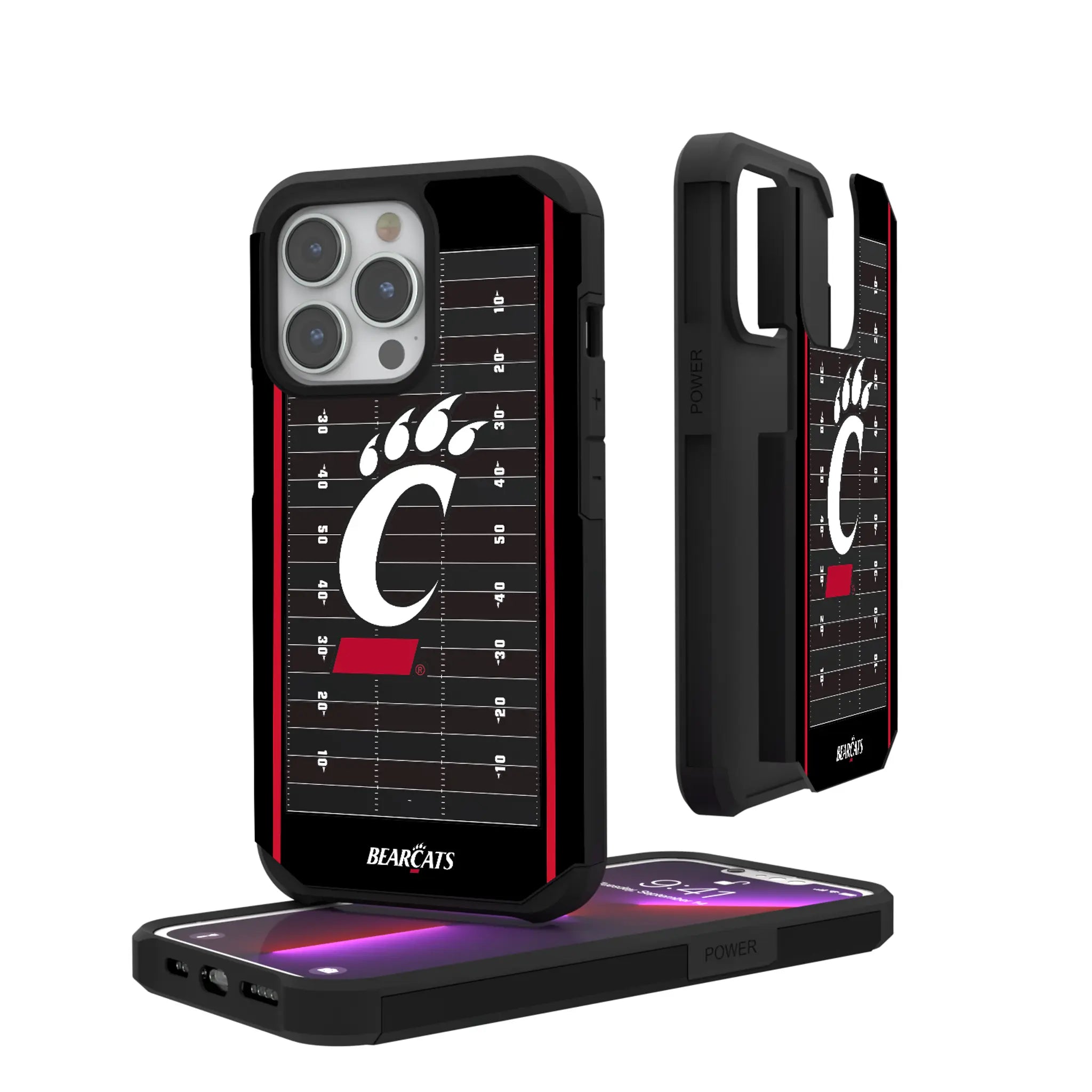 University of Cincinnati Bearcats Field iPhone Rugged Phone Case for Apple iPhone
