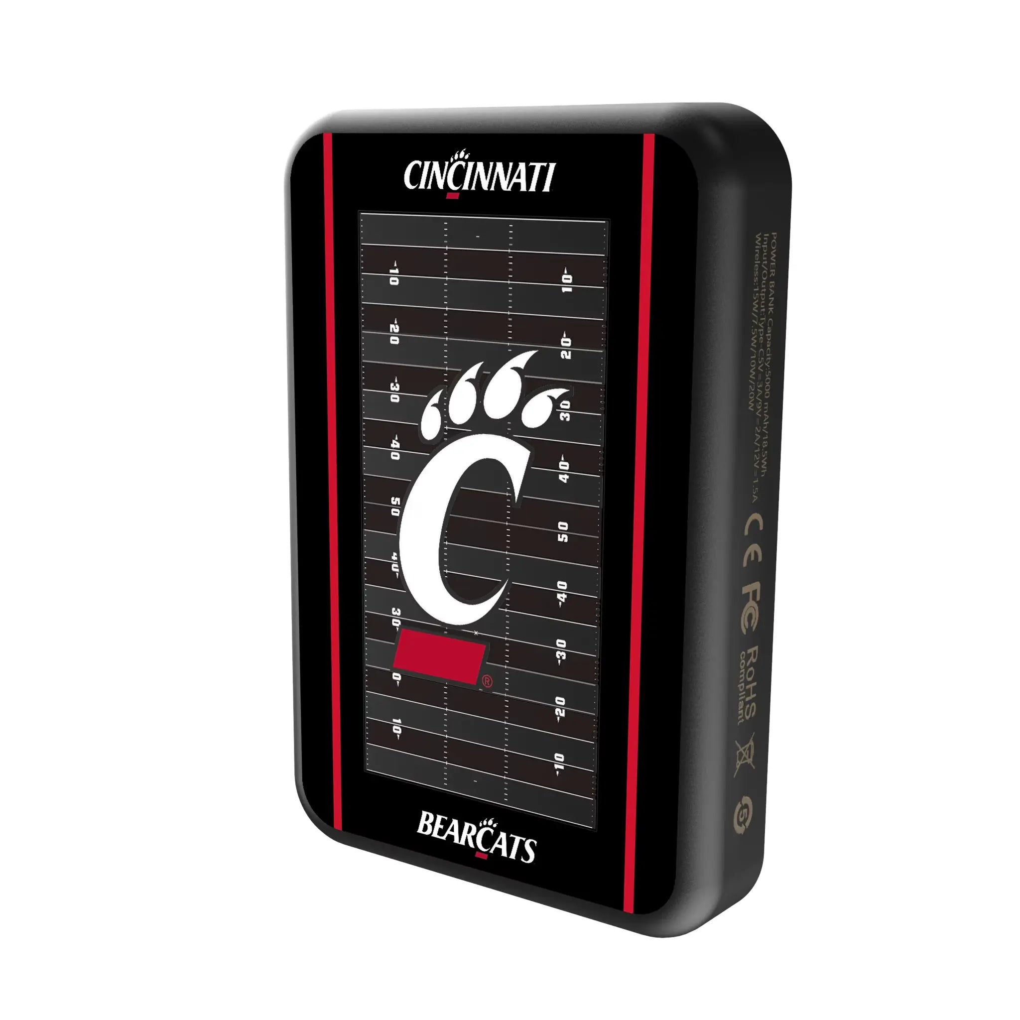 University of Cincinnati Bearcats Field Wireless Mag Power Bank