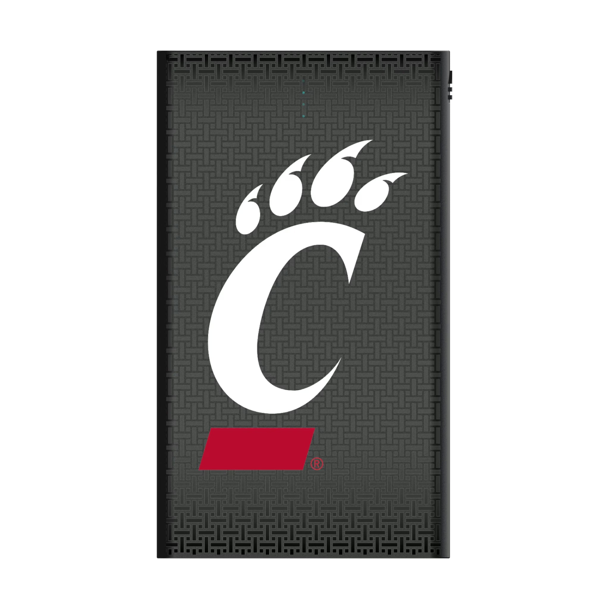 University of Cincinnati Bearcats Linen 5000mAh Flat Powerbank
