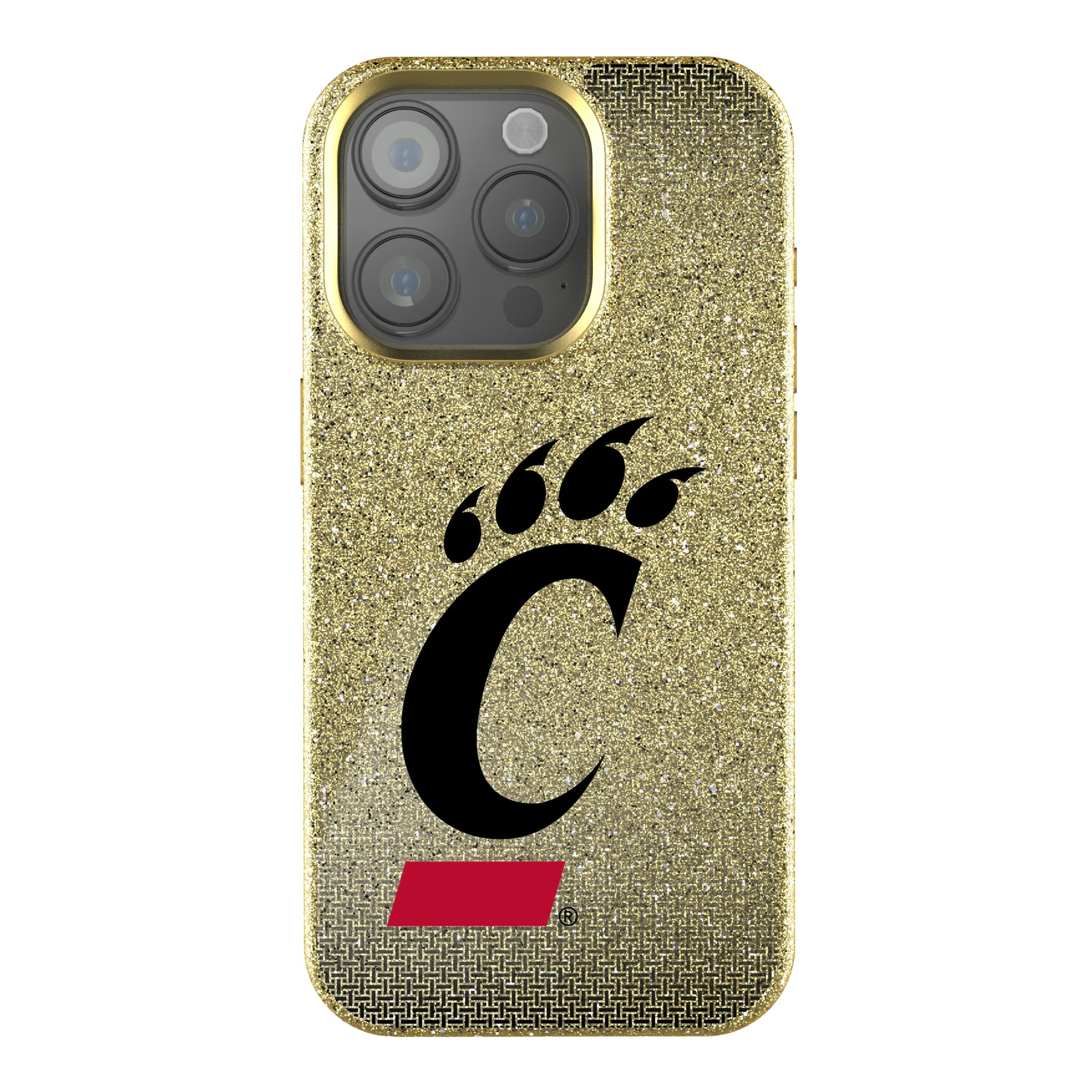 University of Cincinnati Bearcats Linen iPhone Bling Phone Case for Apple iPhone