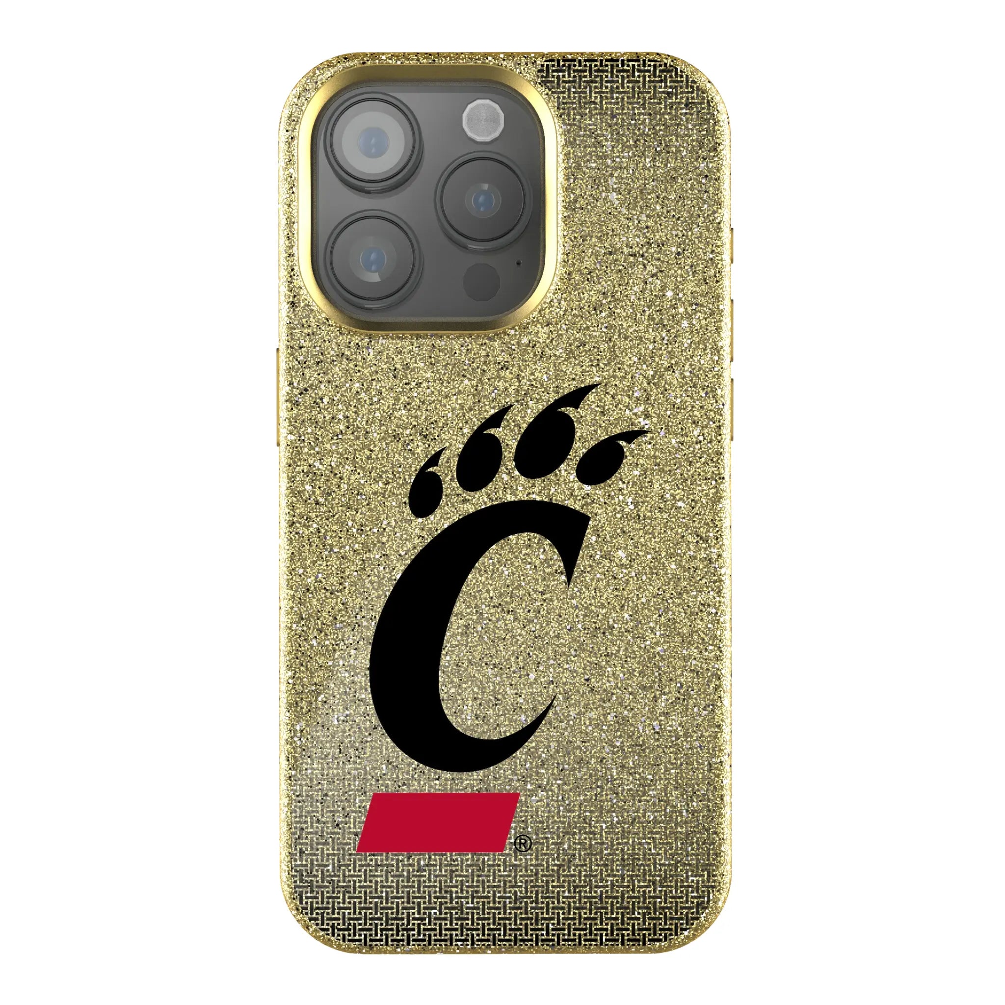 University of Cincinnati Bearcats Linen iPhone Bling Phone Case for Apple iPhone