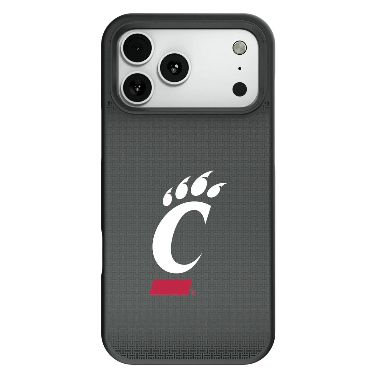 University of Cincinnati Bearcats Linen Bump Phone Case for Apple iPhone