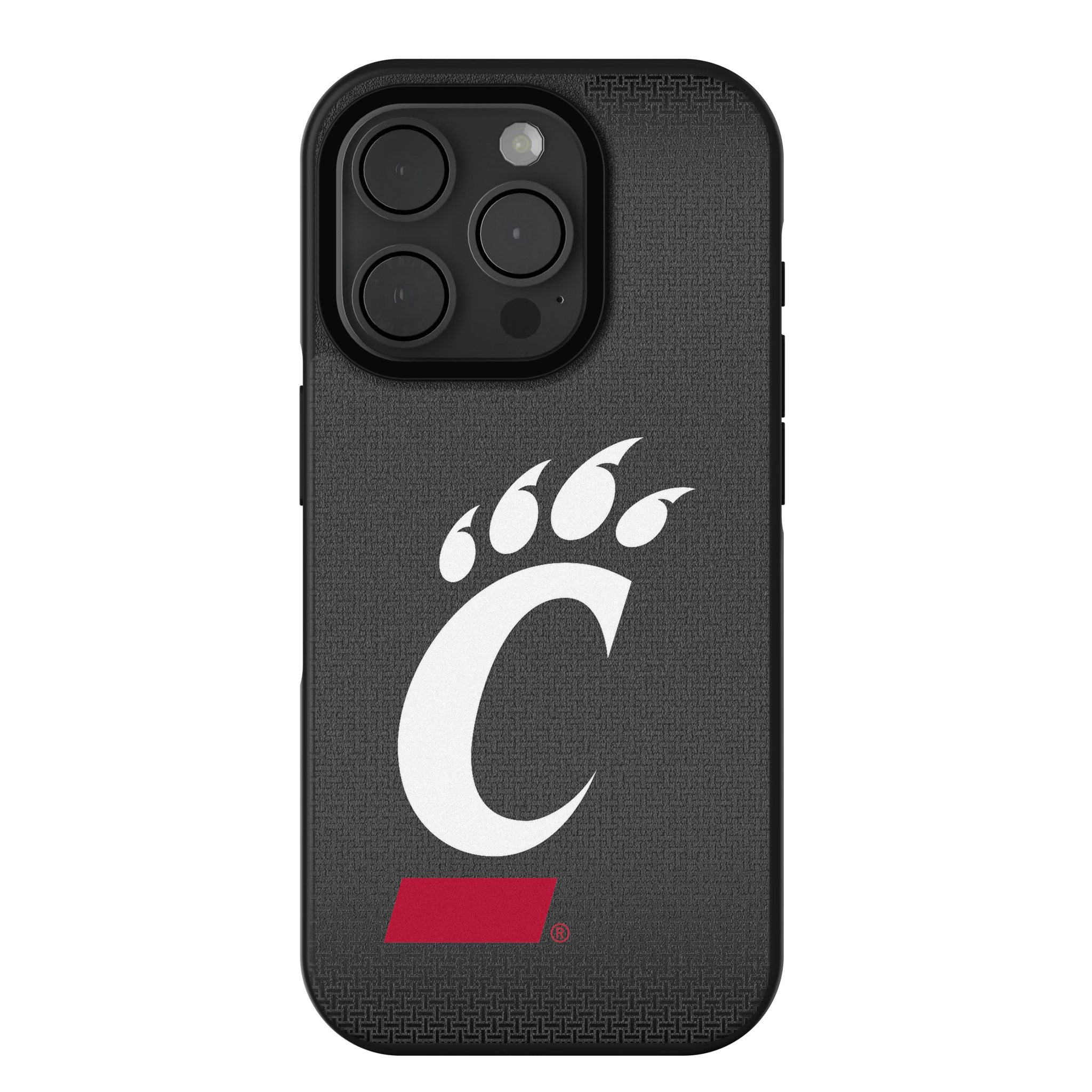 University of Cincinnati Bearcats Linen iPhone Bump Phone Case for Apple iPhone